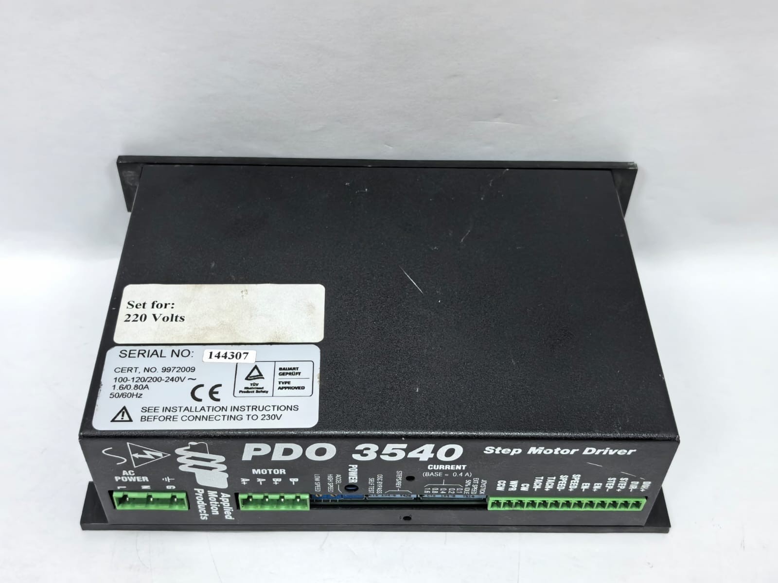 Applied Motion PDO 3540 APPLIED MOTION PDO 3540 STEP MOTOR DRIVER 2