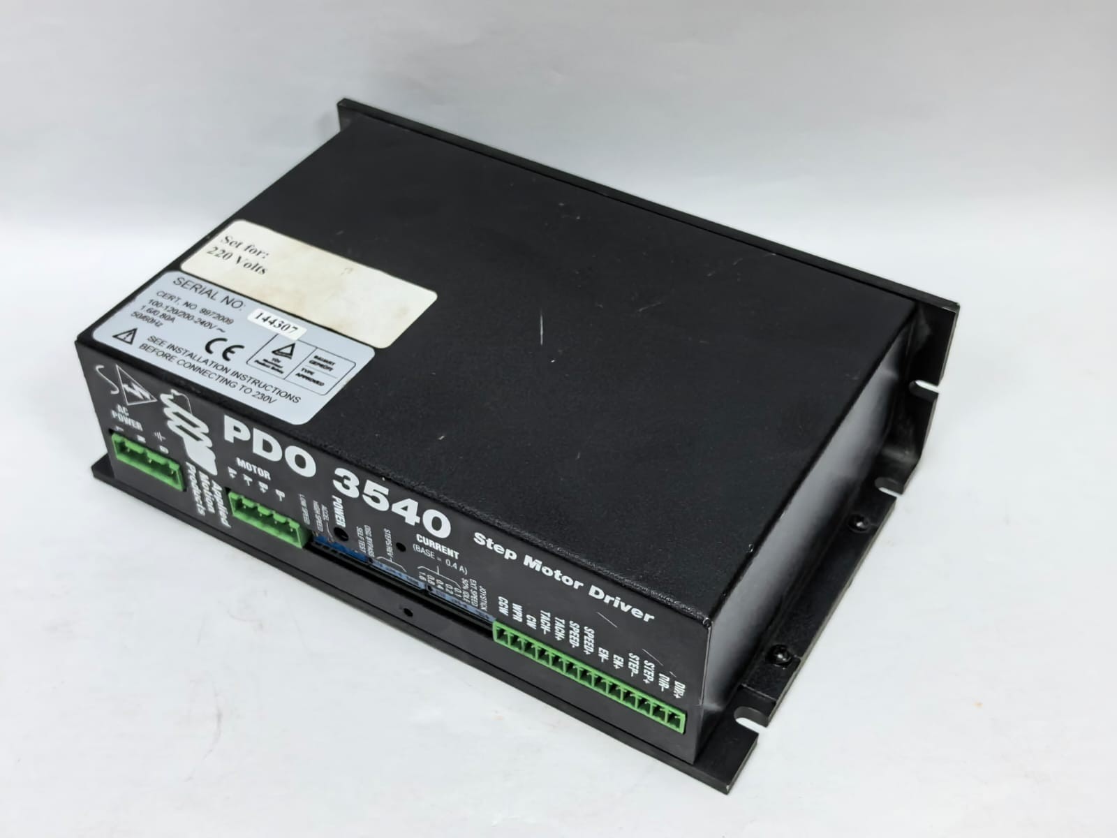 Applied Motion PDO 3540 APPLIED MOTION PDO 3540 STEP MOTOR DRIVER 8