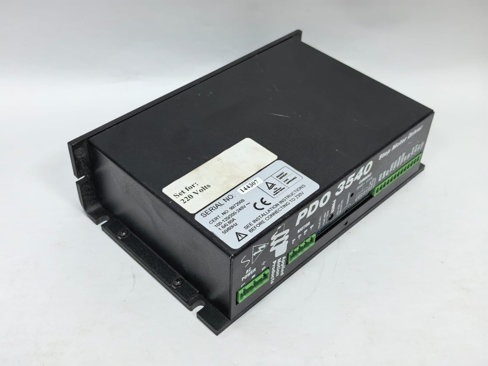 Applied Motion PDO 3540 APPLIED MOTION PDO 3540 STEP MOTOR DRIVER 9