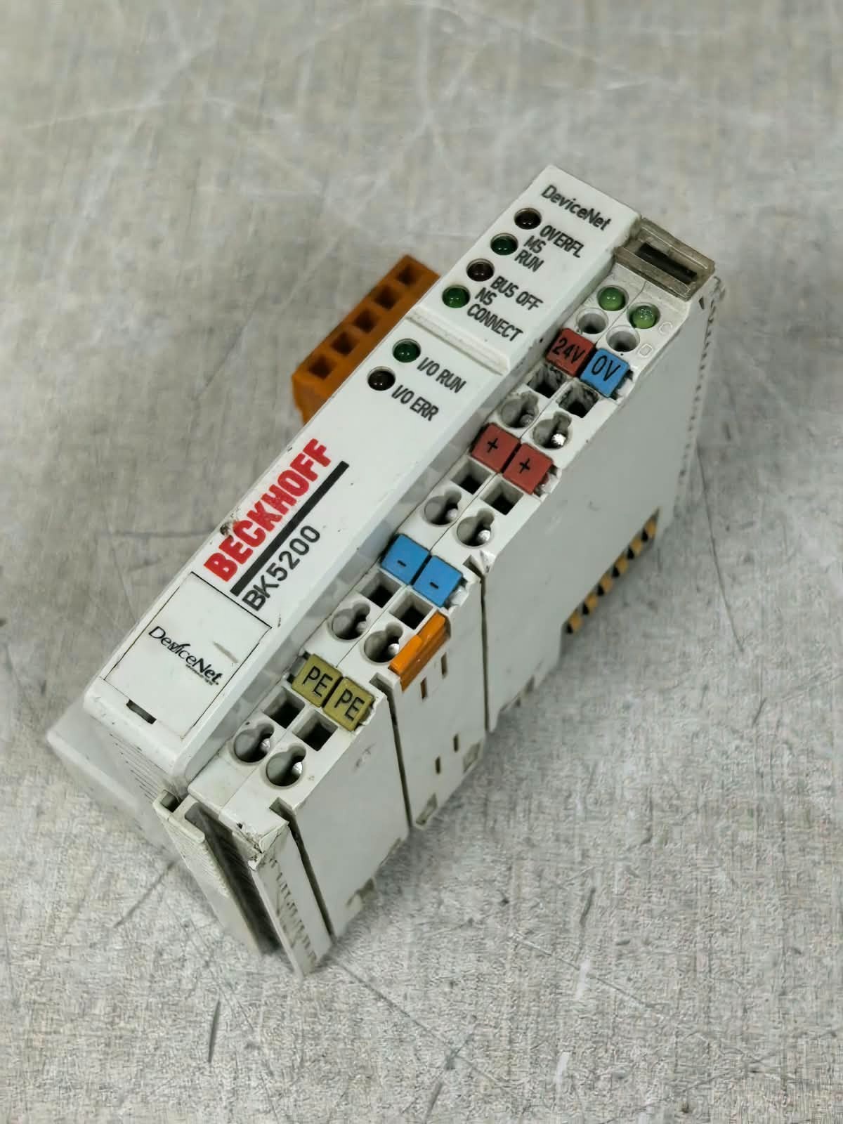 Beckhoff BK5200 BECKHOFF BK5200 DEVICENET COUPLER 24VDC 4