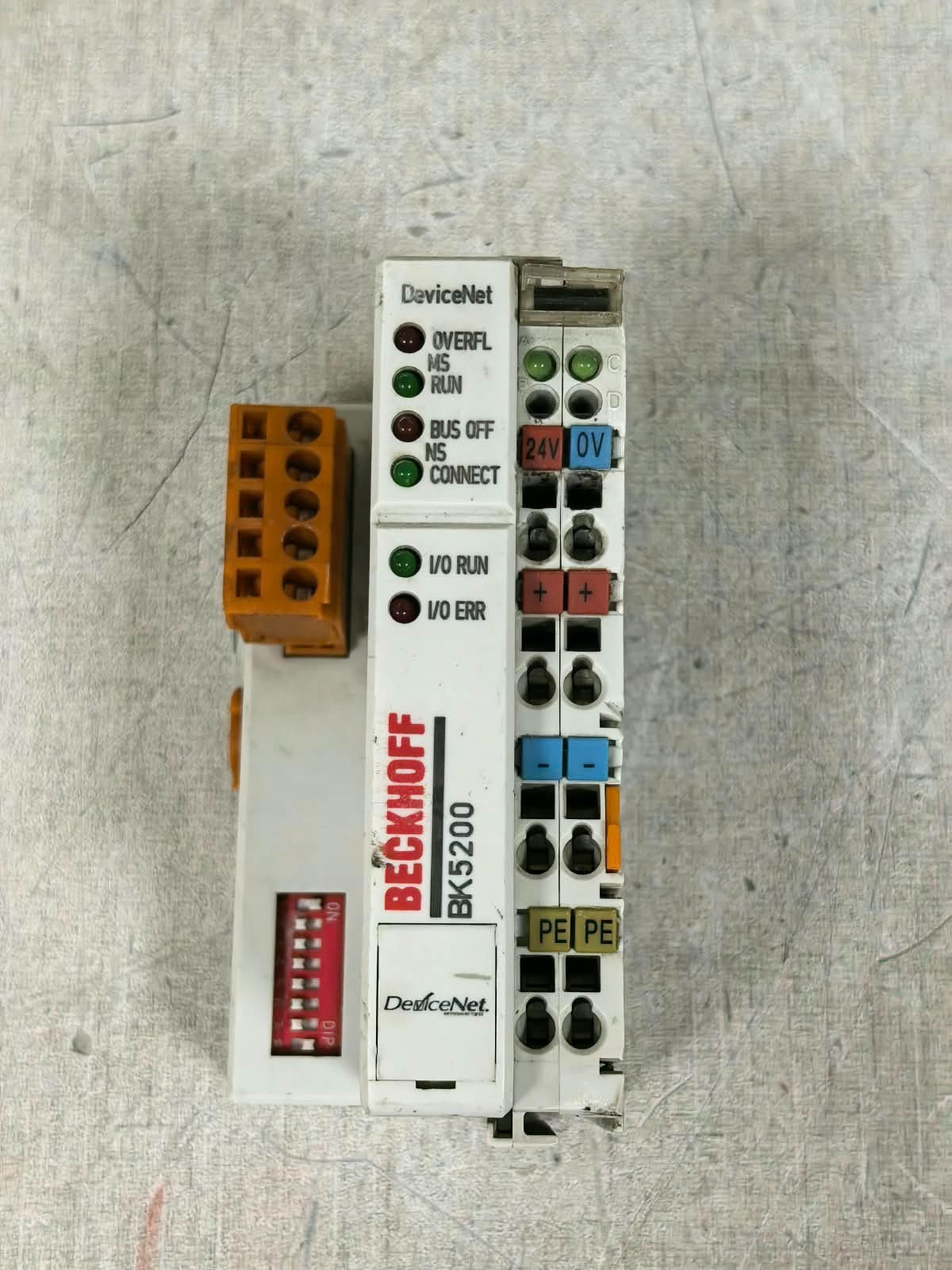 Beckhoff BK5200 BECKHOFF BK5200 DEVICENET COUPLER 24VDC 5