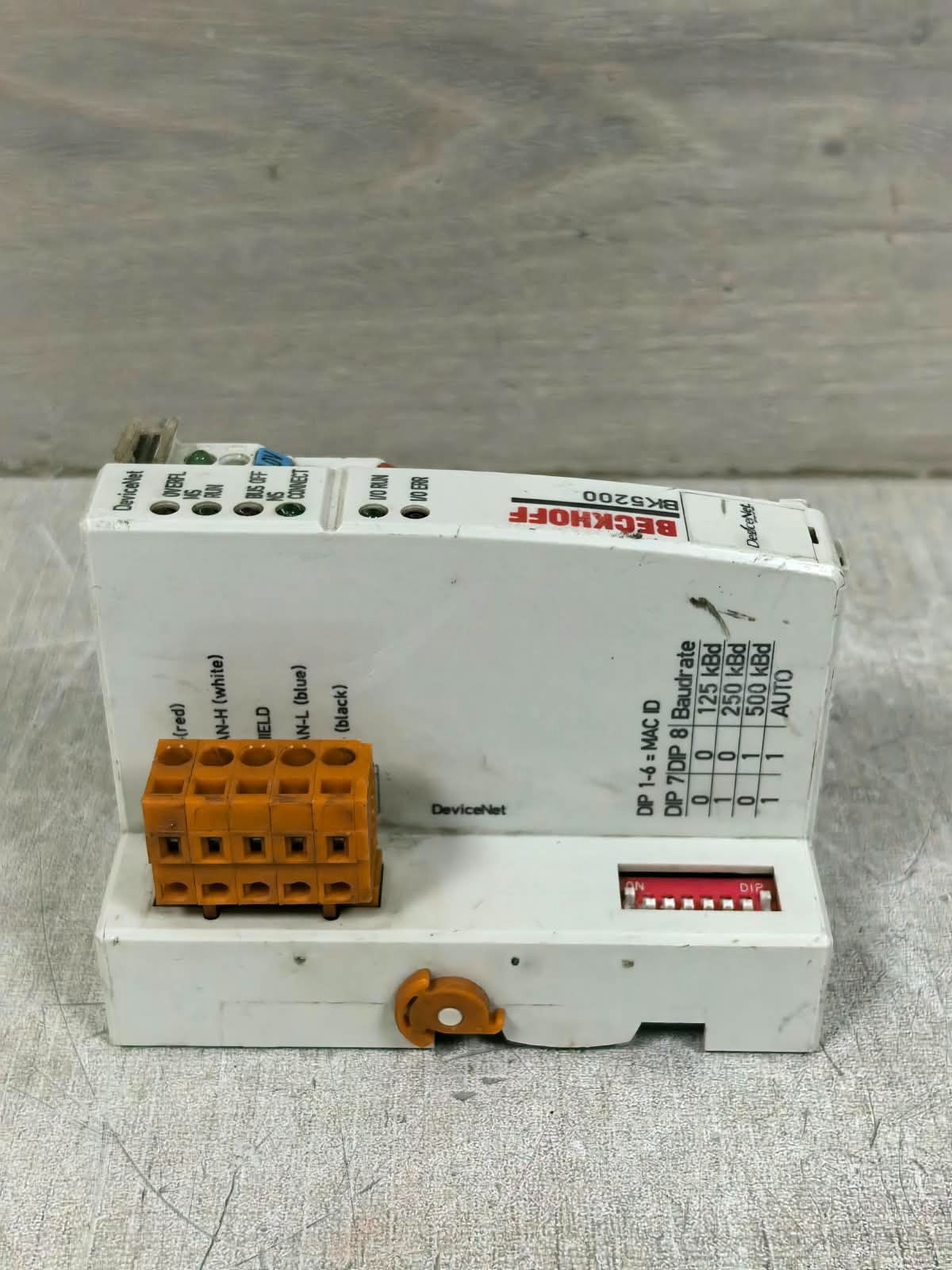 Beckhoff BK5200 BECKHOFF BK5200 DEVICENET COUPLER 24VDC 7