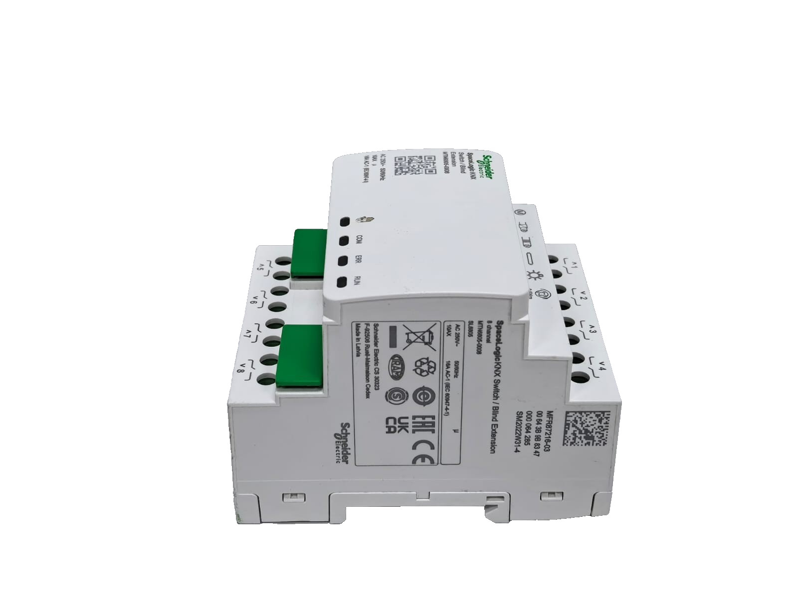 Schneider Electric MTN6805-0008 SCHNEIDER ELECTRIC MTN6805-0008 SPACELOGIC KNX SWITCH/ BLIND EXTENSION 250V 4