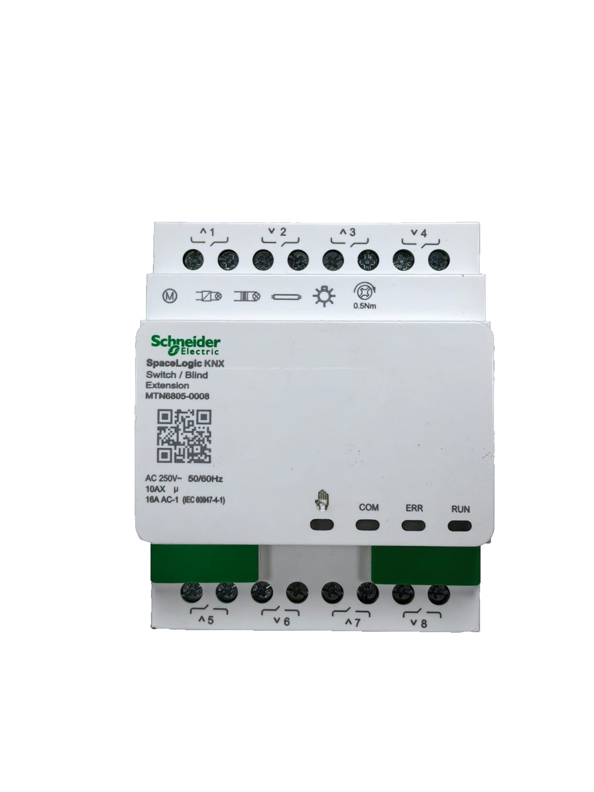 Schneider Electric MTN6805-0008 SCHNEIDER ELECTRIC MTN6805-0008 SPACELOGIC KNX SWITCH/ BLIND EXTENSION 250V 1