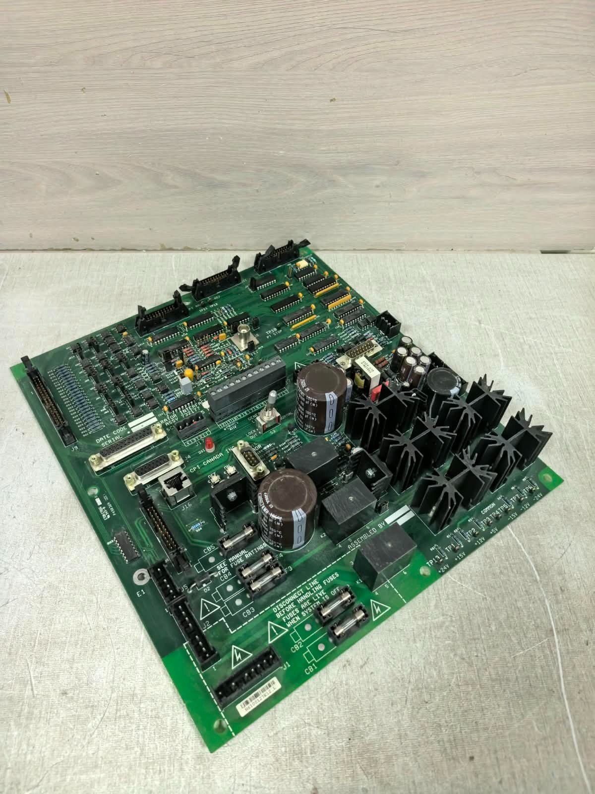 CPI CANADA INC. 732177 732175 CPI CANADA INC. 732177 732175 GENERATOR INTERFACE PWB 2
