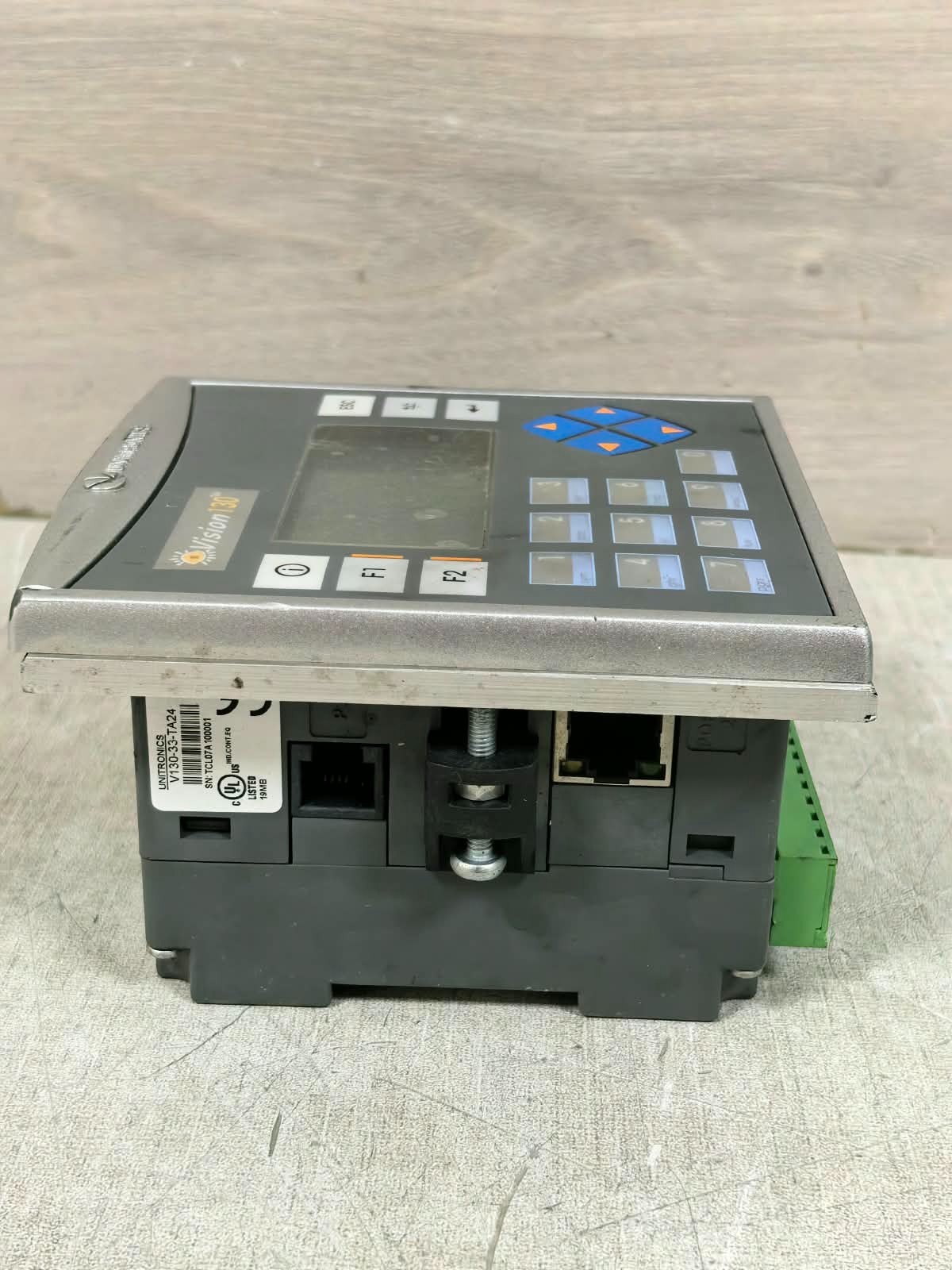 Unitronics V130-33TA24 UNITRONICS VISION130 V130-33-TA24 PROGRAMMABLE LOGIC CONTROLLER 24VDC 9