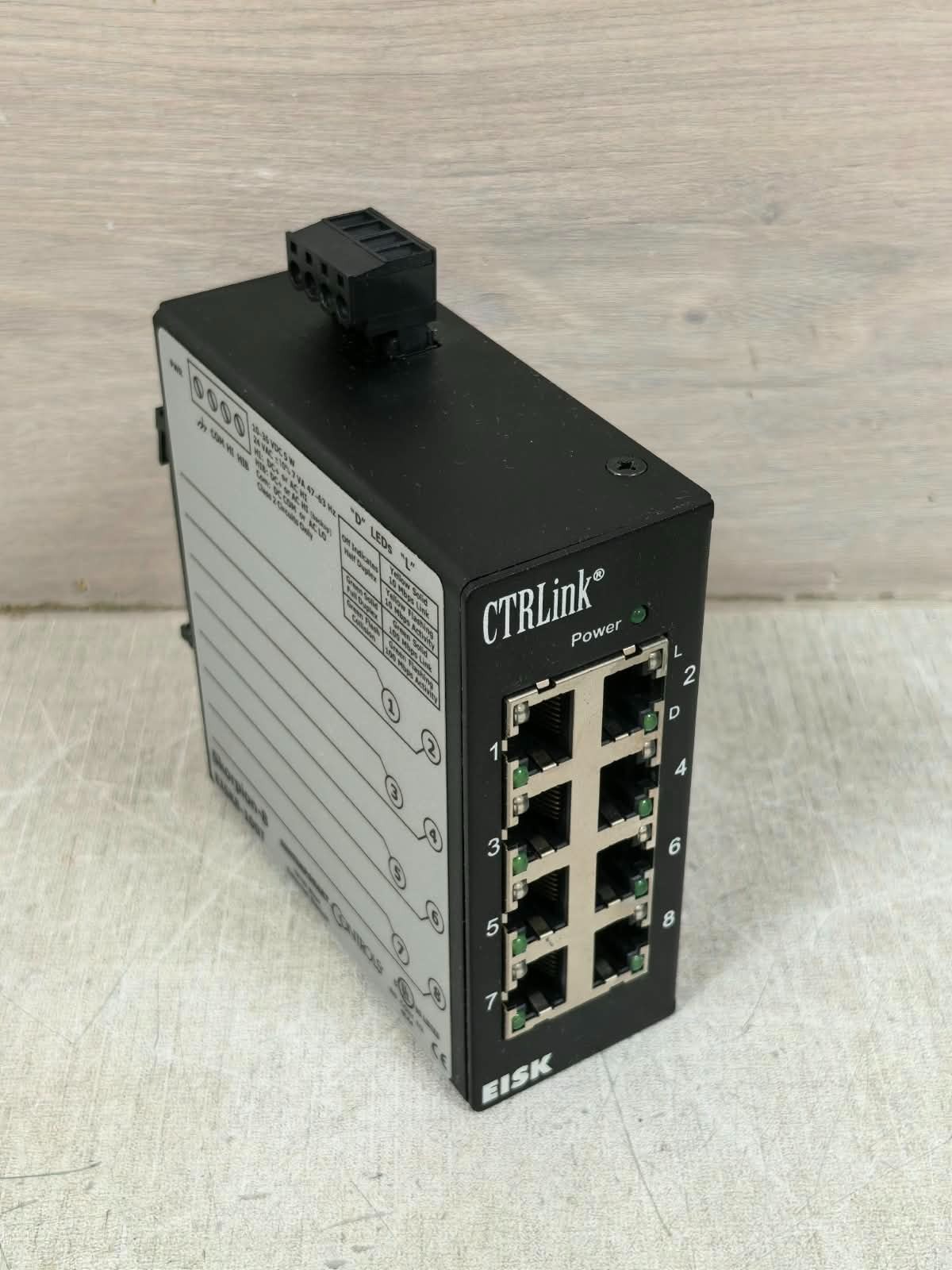 COMTEMPORARY CONTROLS EISK / EISK8-100T COMTEMPORARY CONTROLS EISK / EISK8-100T ETHERNET SWITCH 4
