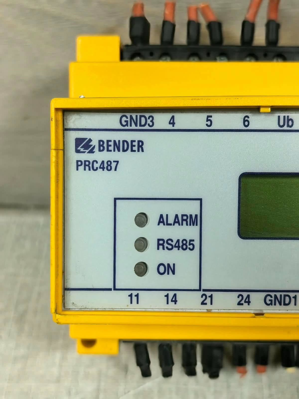 BENDER PRC487 B92042000 V1.2 D106.V1.92 BENDER PRC487 B92042000 V1.2 D106.V1.92 CONTROL UNIT 2