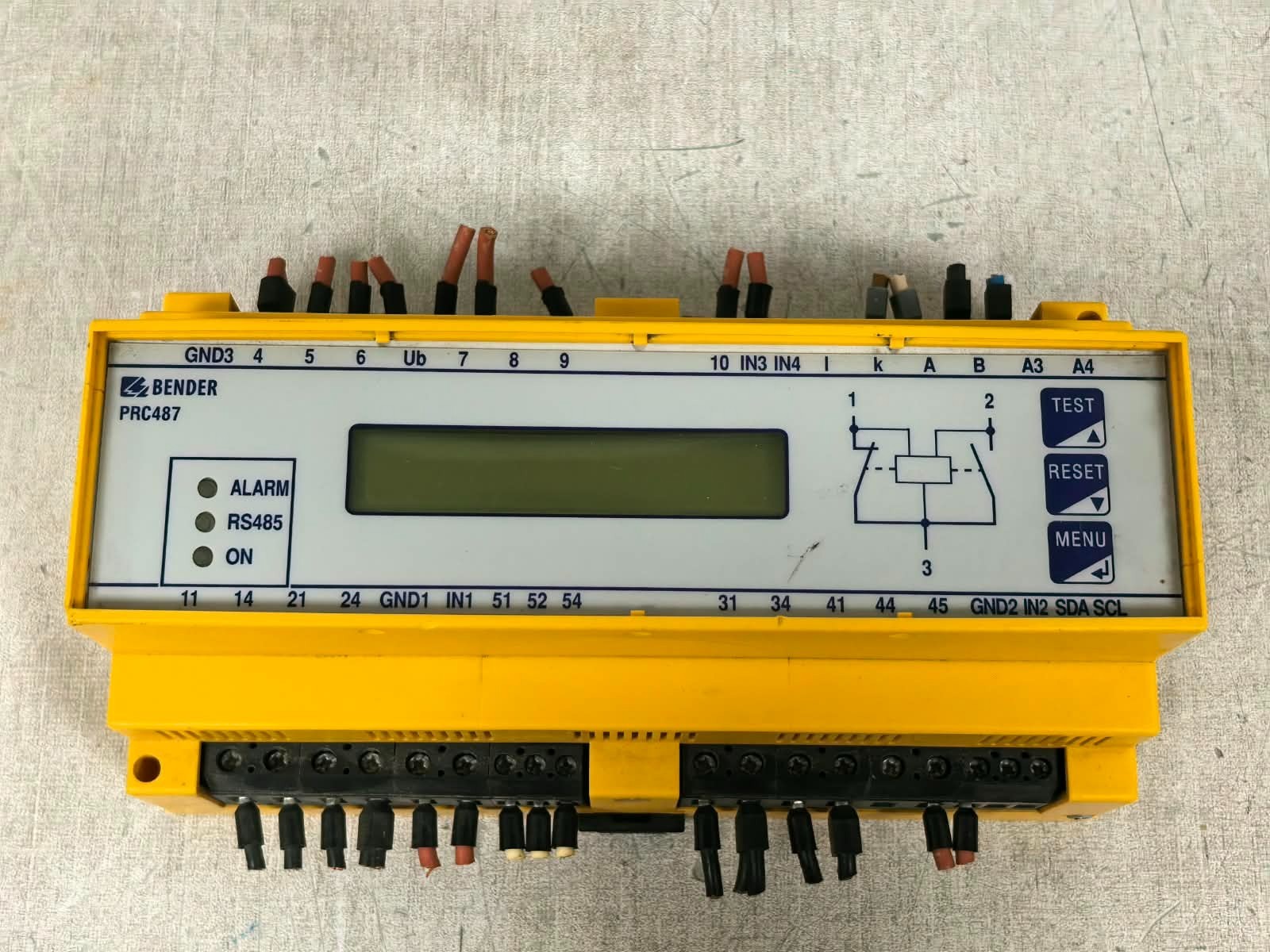 BENDER PRC487 B92042000 V1.2 D106.V1.92 BENDER PRC487 B92042000 V1.2 D106.V1.92 CONTROL UNIT 8