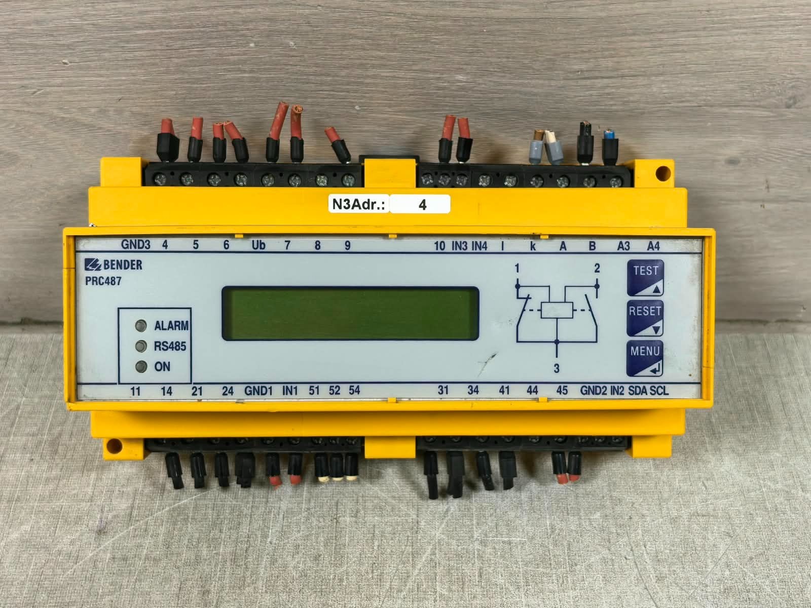 BENDER PRC487 B92042000 V1.2 D106.V1.92 BENDER PRC487 B92042000 V1.2 D106.V1.92 CONTROL UNIT 1