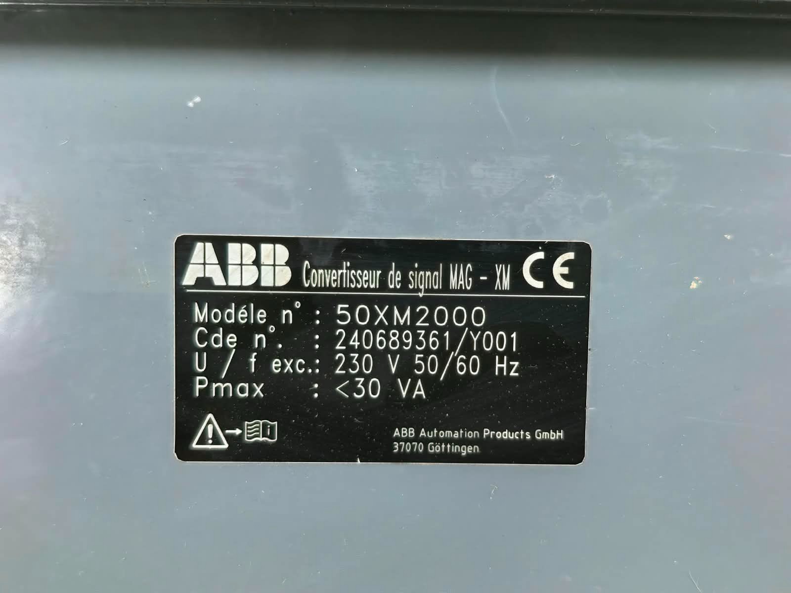 ABB MAG-XM 50XM2000 ABB MAG-XM 50XM2000 SIGNAL-CONVERTER 230V 9