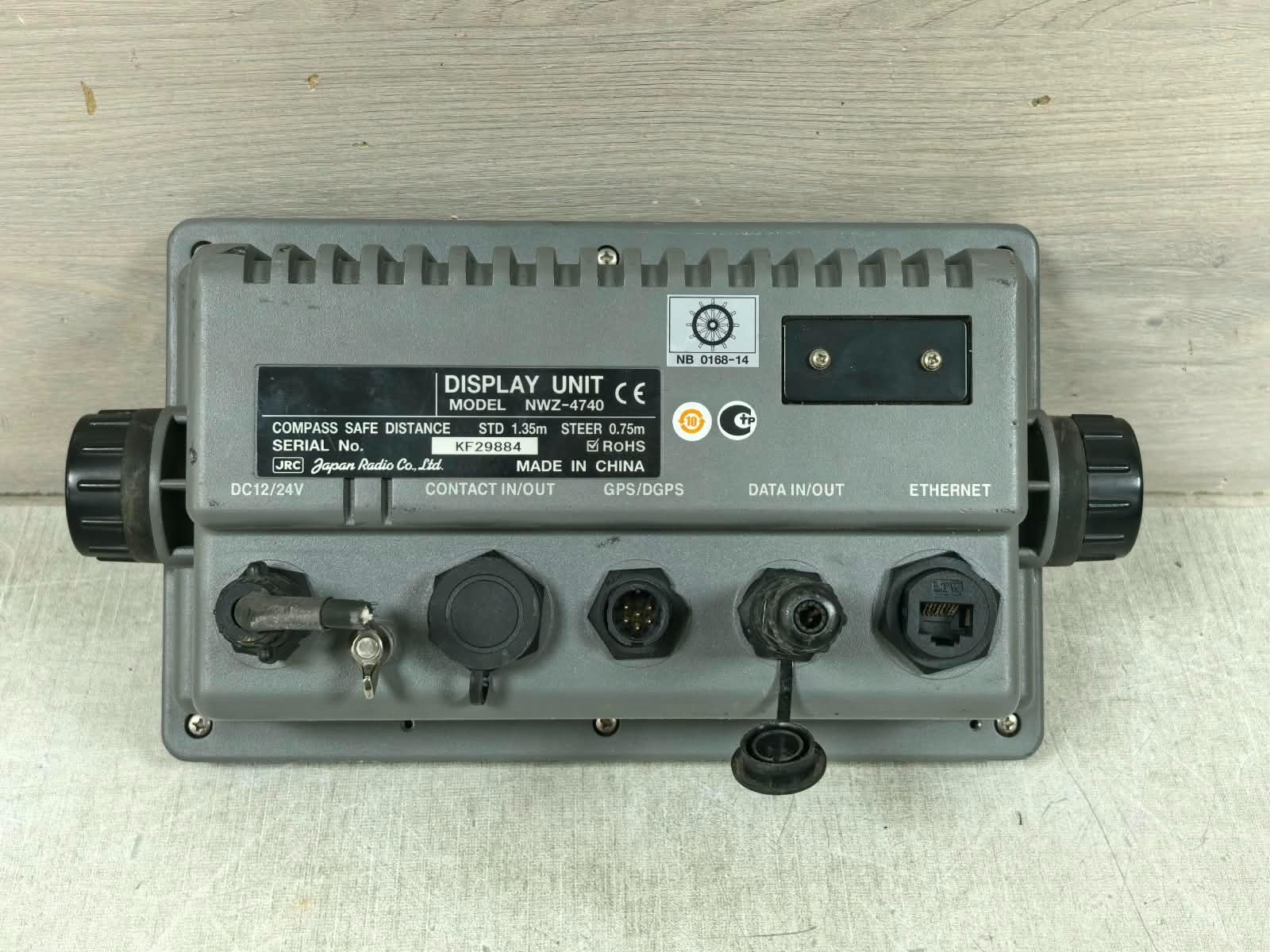 JAPAN RADIO CO NWZ-4740 JAPAN RADIO CO. NWZ-4740 GPS NAVIGATOR 10