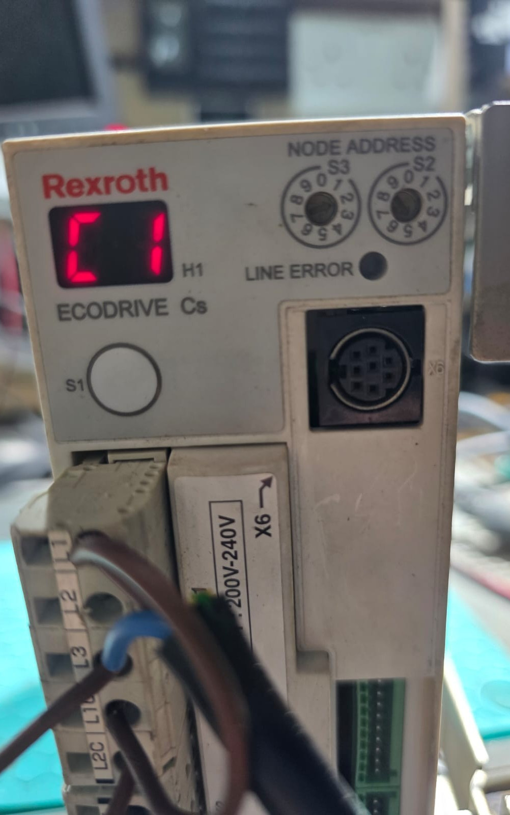 BOSCH REXROTH DKC10.3-012-3-MGP-01VRS BOSCH REXROTH ECODRIVE DKC10.3-012-3-MGP-01VRS SERVO DRIVE CONTROLLER 1
