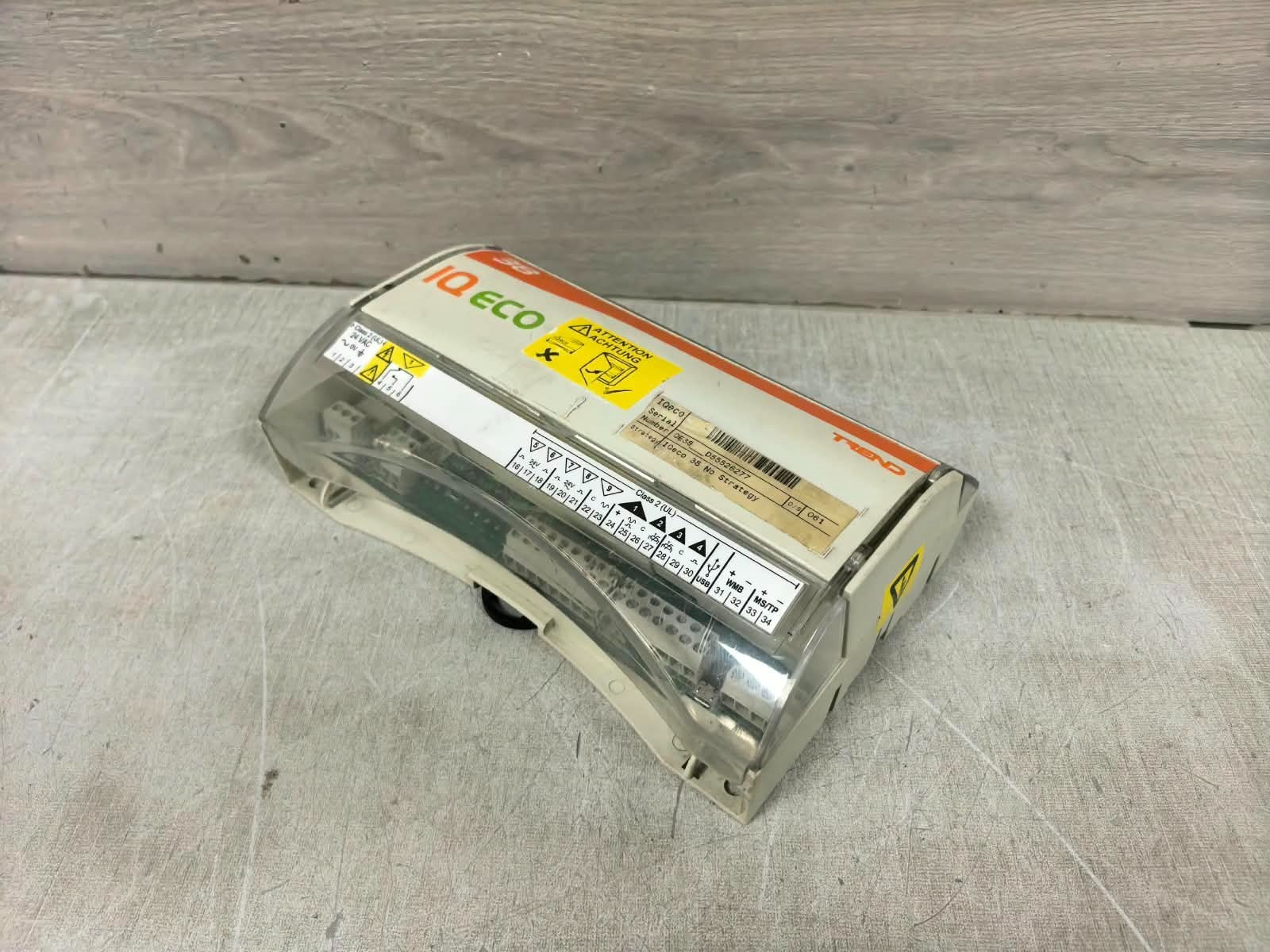 TREND IQE38-1201U50036 TREND IQECO38 IQE38/P/BAC/NOSTRATEGY/24VAC IQE38-1201U50036 CONTROLLER 5