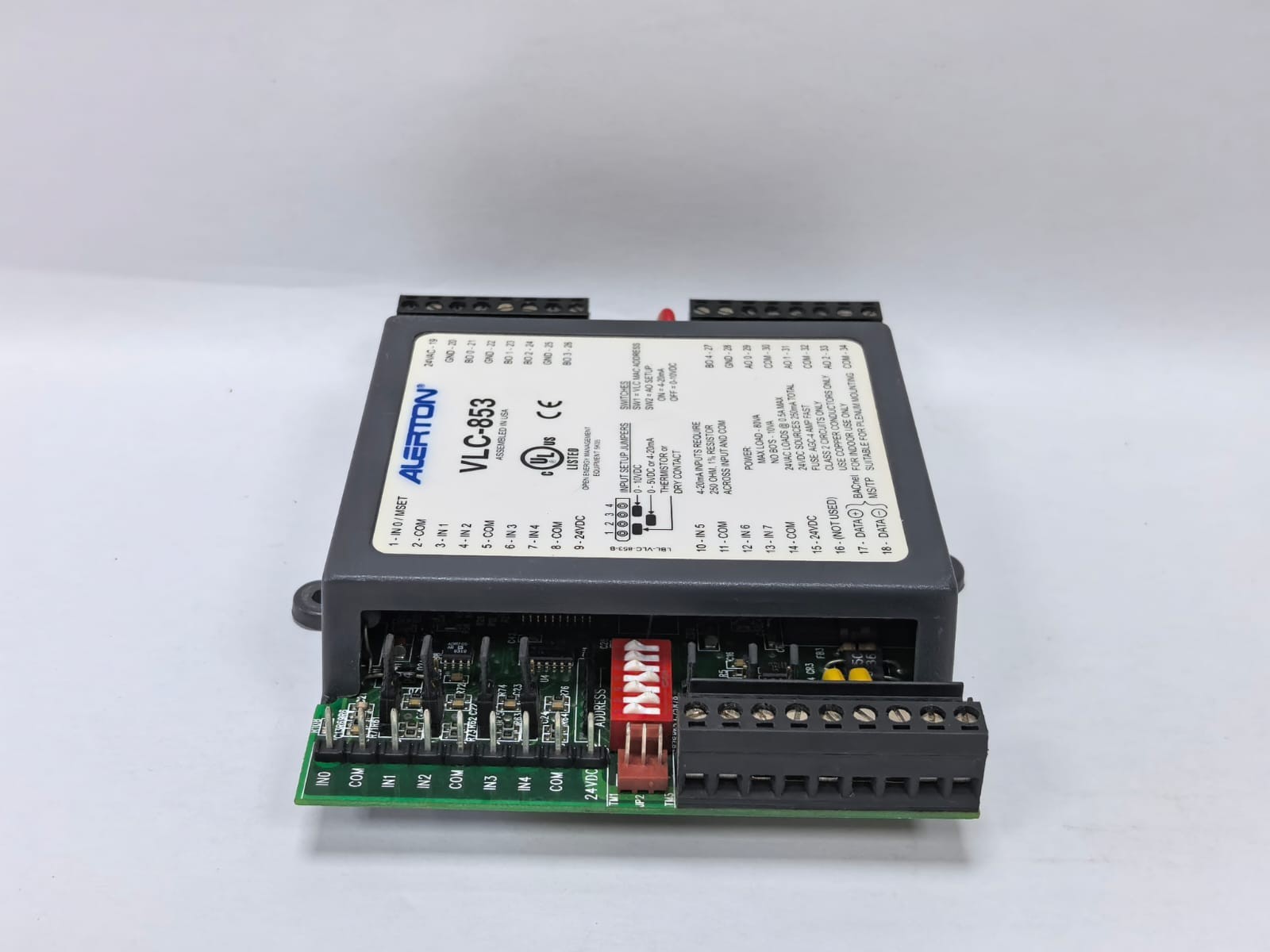 Alerton VLC-853Z-K-F ALERTON VLC-853 CONTROLLER VLC-853Z-K-F 5