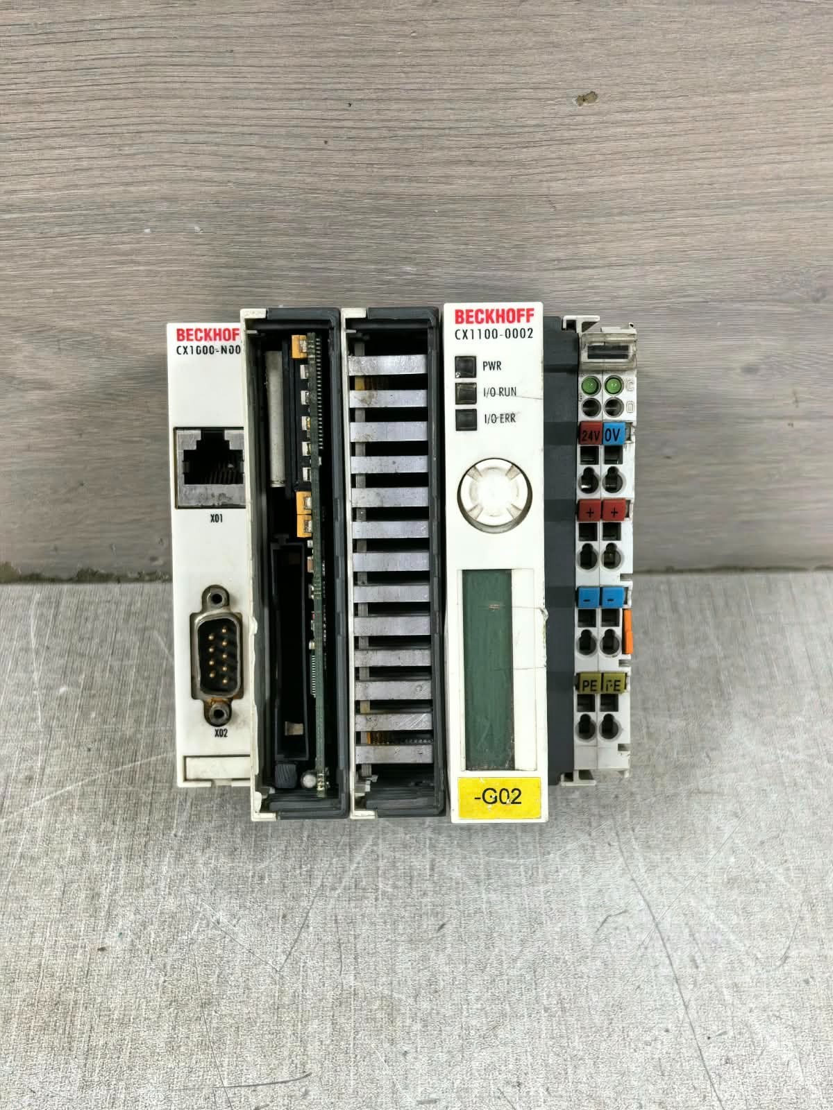 Beckhoff CX1000-N000/CX1100-0002 BECKHOFF CX1000-0011 HW:2.2 CX1000-N000/CX1100-0002 24VDC 1