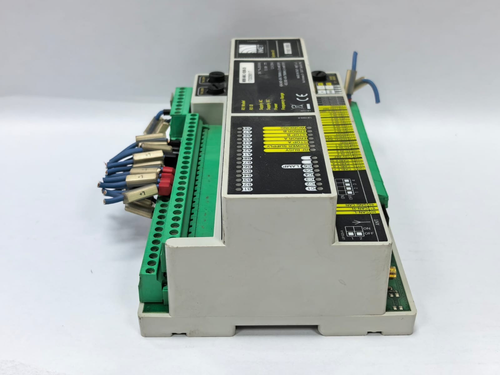 IMET M880-MAC-10200-25 IMET M880-MAC-10200-25 INDUSTRIAL RADIO REMOTE-CONTROL RECEIVER UNIT 6