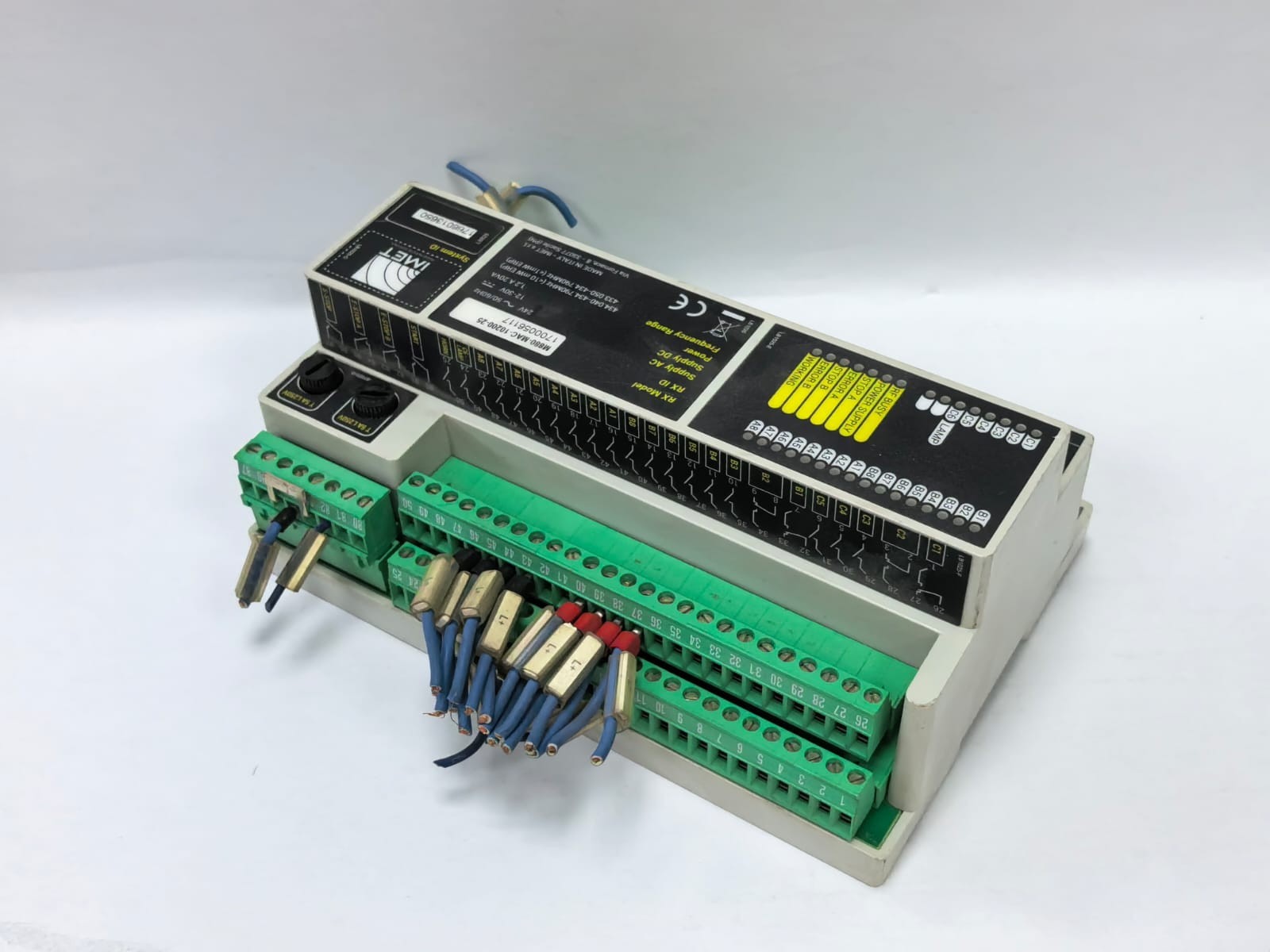 IMET M880-MAC-10200-25 IMET M880-MAC-10200-25 INDUSTRIAL RADIO REMOTE-CONTROL RECEIVER UNIT 8