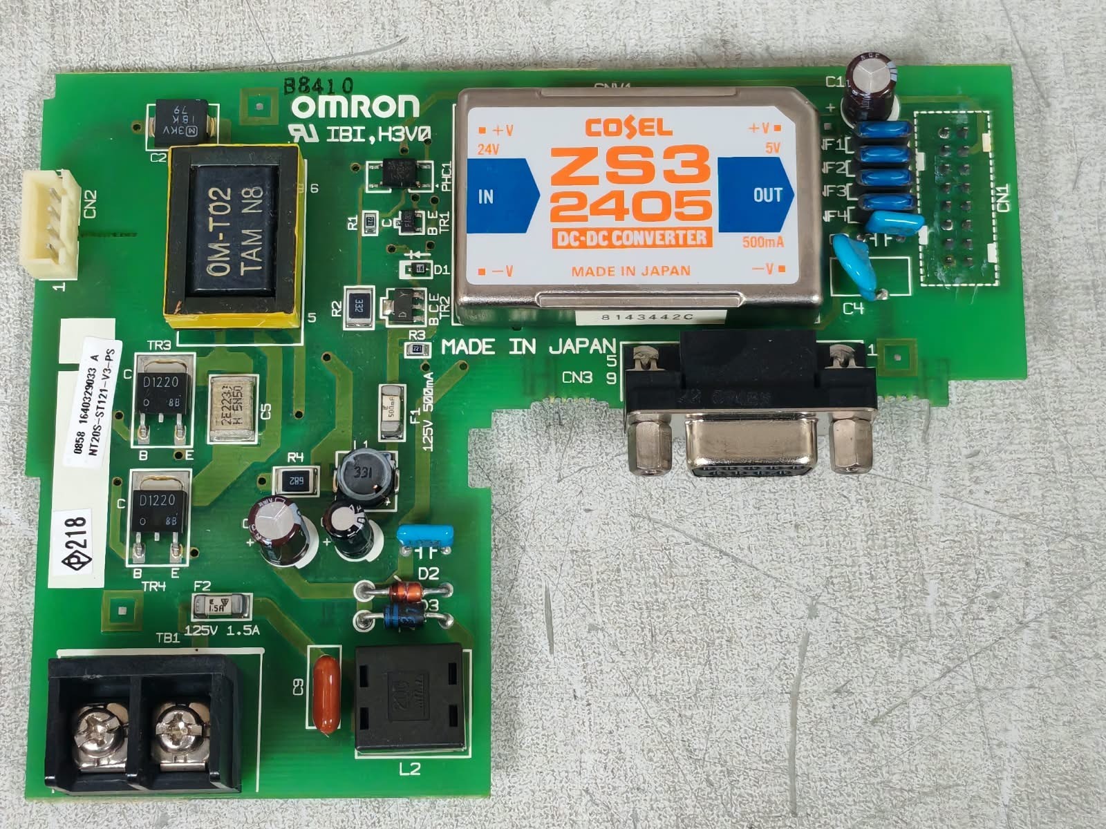 Omron NT20S-ST121-V3-PS OMRON NT20S-ST121-V3-PS internal power supply and communication board 10