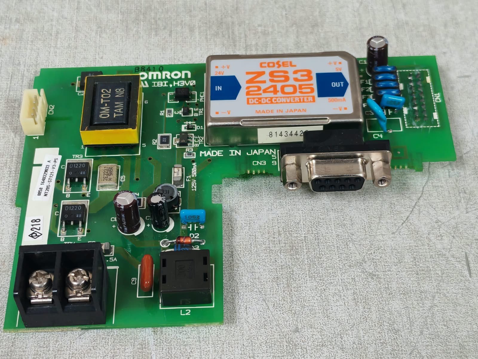 Omron NT20S-ST121-V3-PS OMRON NT20S-ST121-V3-PS internal power supply and communication board 1