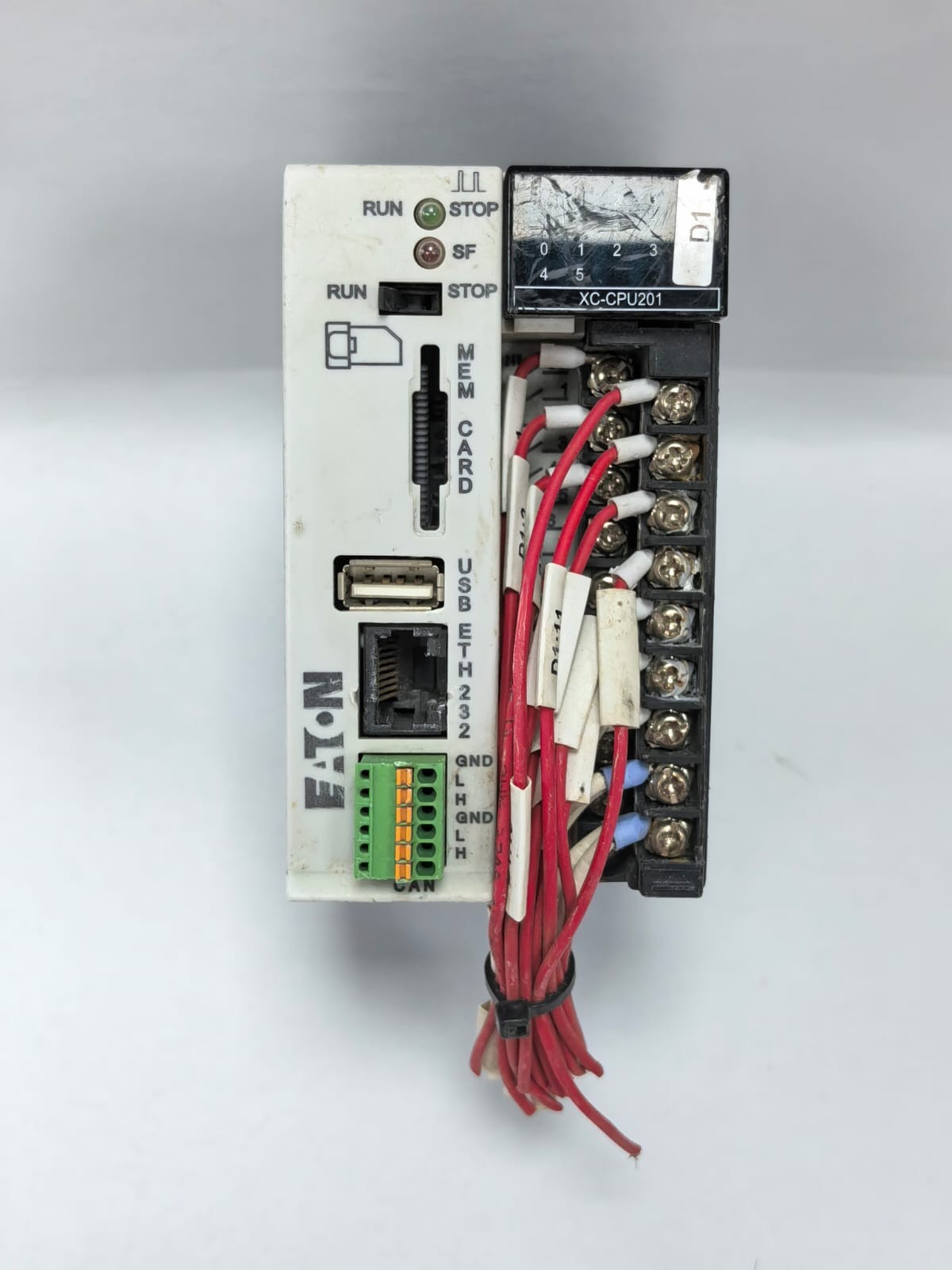 Eaton XC-CPU201-EC256K-8DI-6DO EATON XC-CPU201-EC256K-8DI-6DO PROGRAMMABLE LOGIC CONTROLLERS 1
