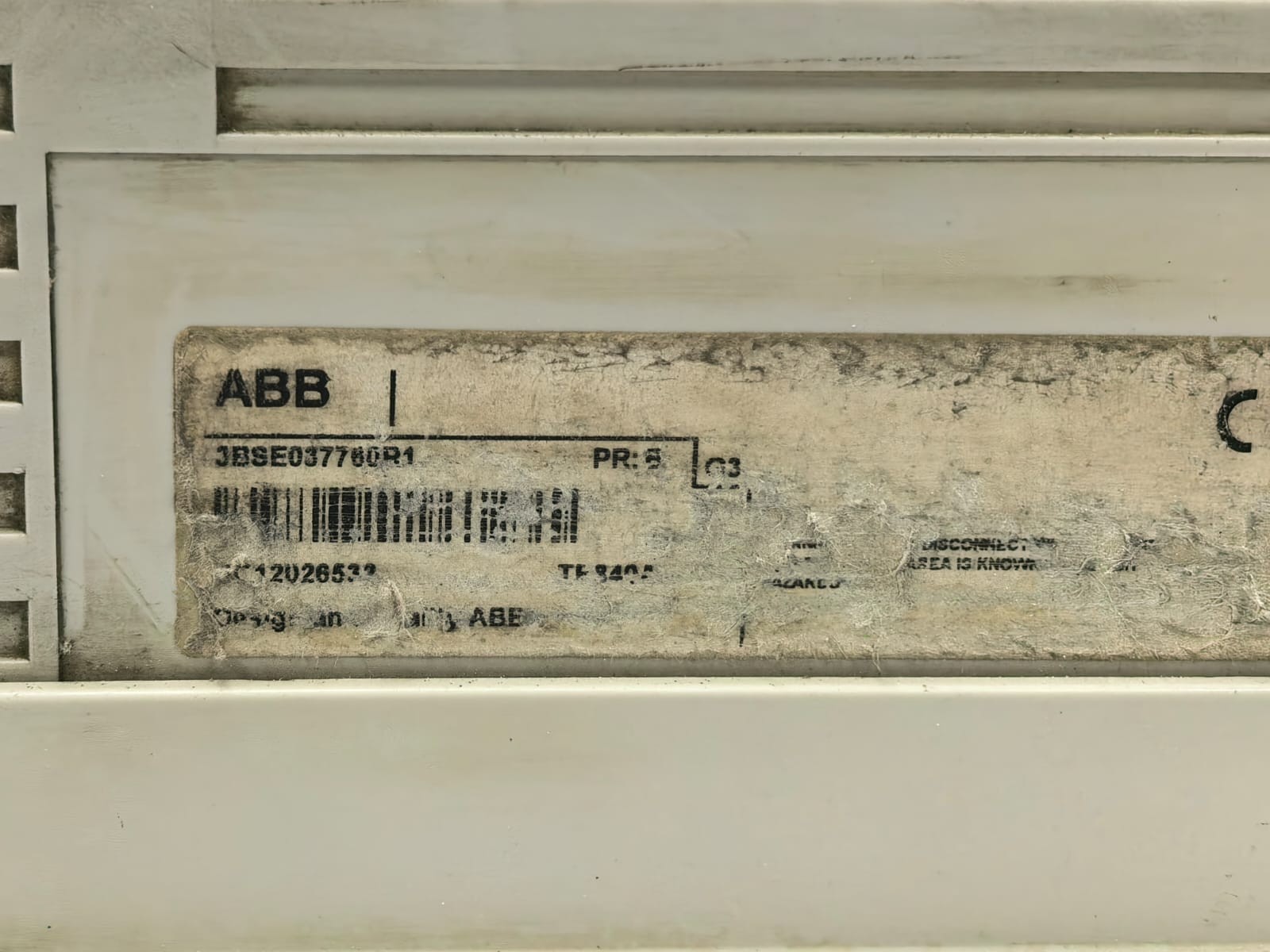 ABB TU849 ABB TB840A MODULEBUS MODEM 3BSE037760R1 PR.B W/ TU849 3BSE042560R1 PR.B 4