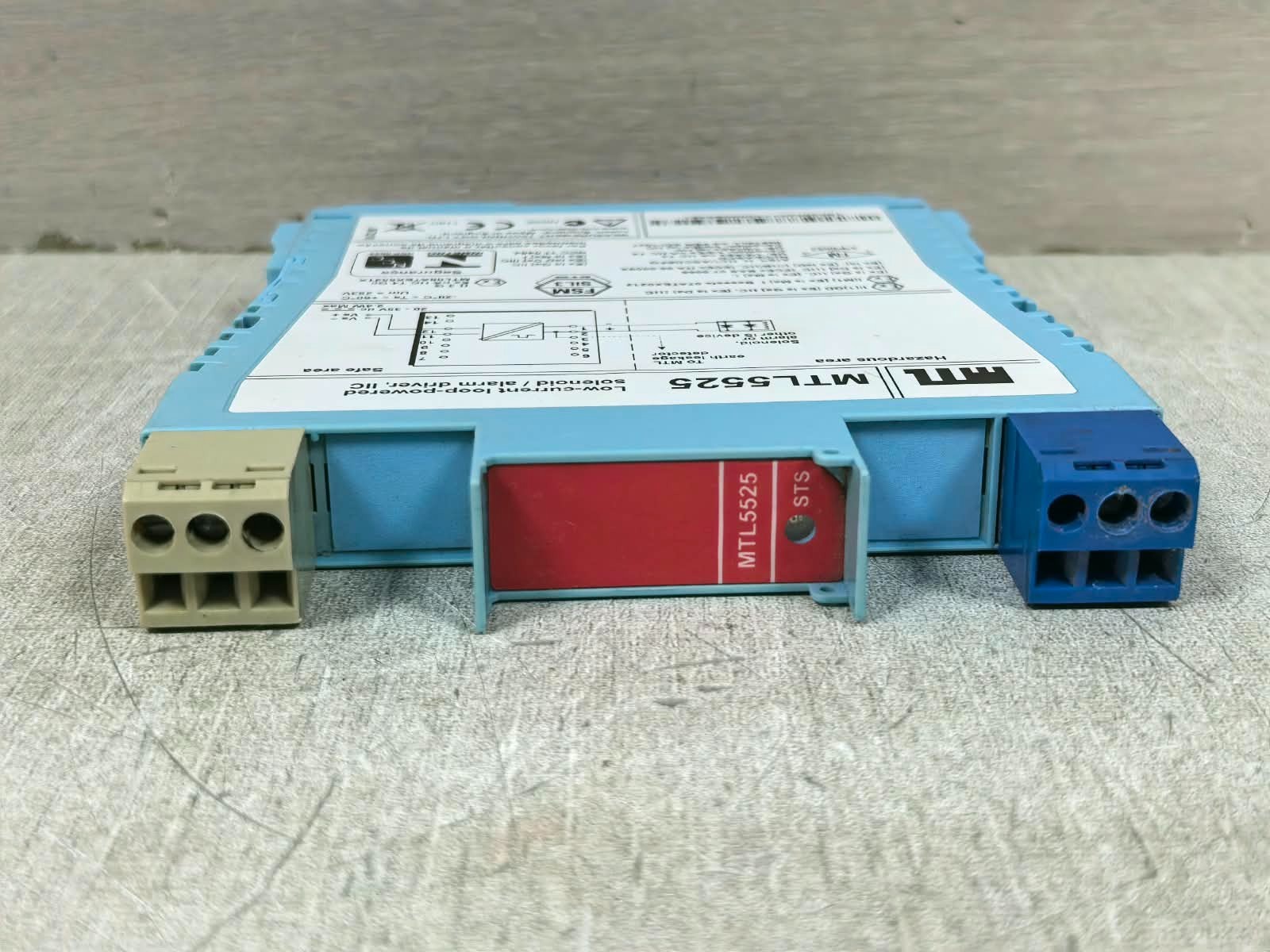 MTL 5525 MTL 5525 LOW-CURRENT LOOP-POWERED SOLENOID/ALARM DRIVER 3