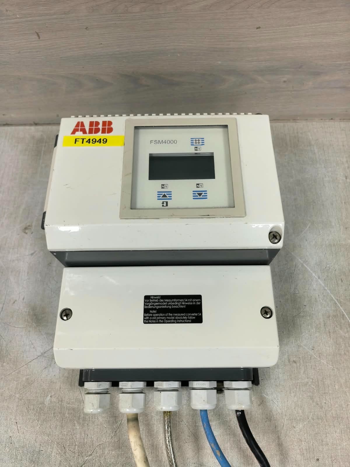 ABB 3K220000767860 ABB S4 FSM4000 3K220000767860 TRANSMITTTER 100-230V 6