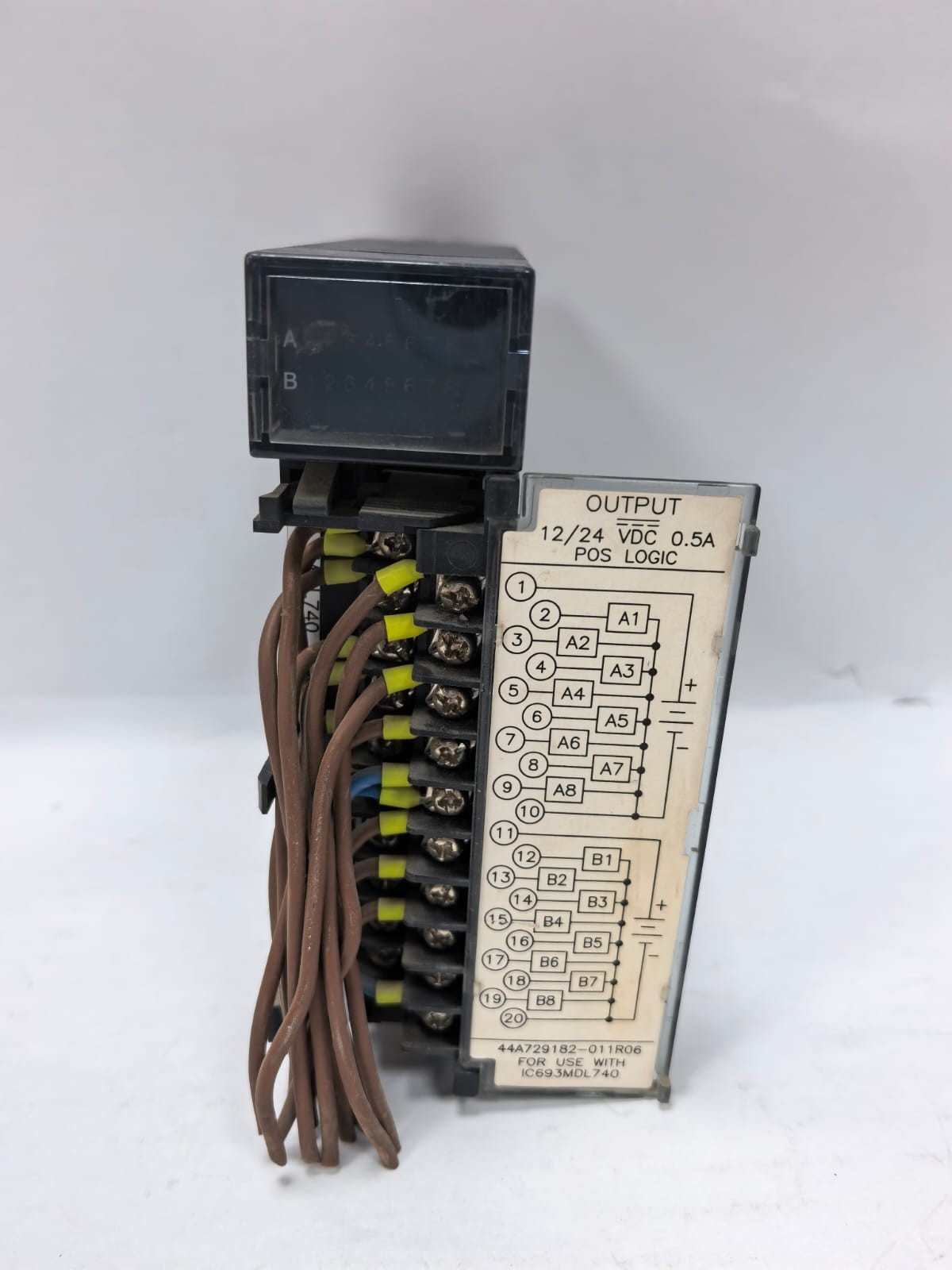 GE Fanuc IC693MDL740H GE FANUC IC693MDL740H 16PT OUTPUT MODULE 12/24VDC 7