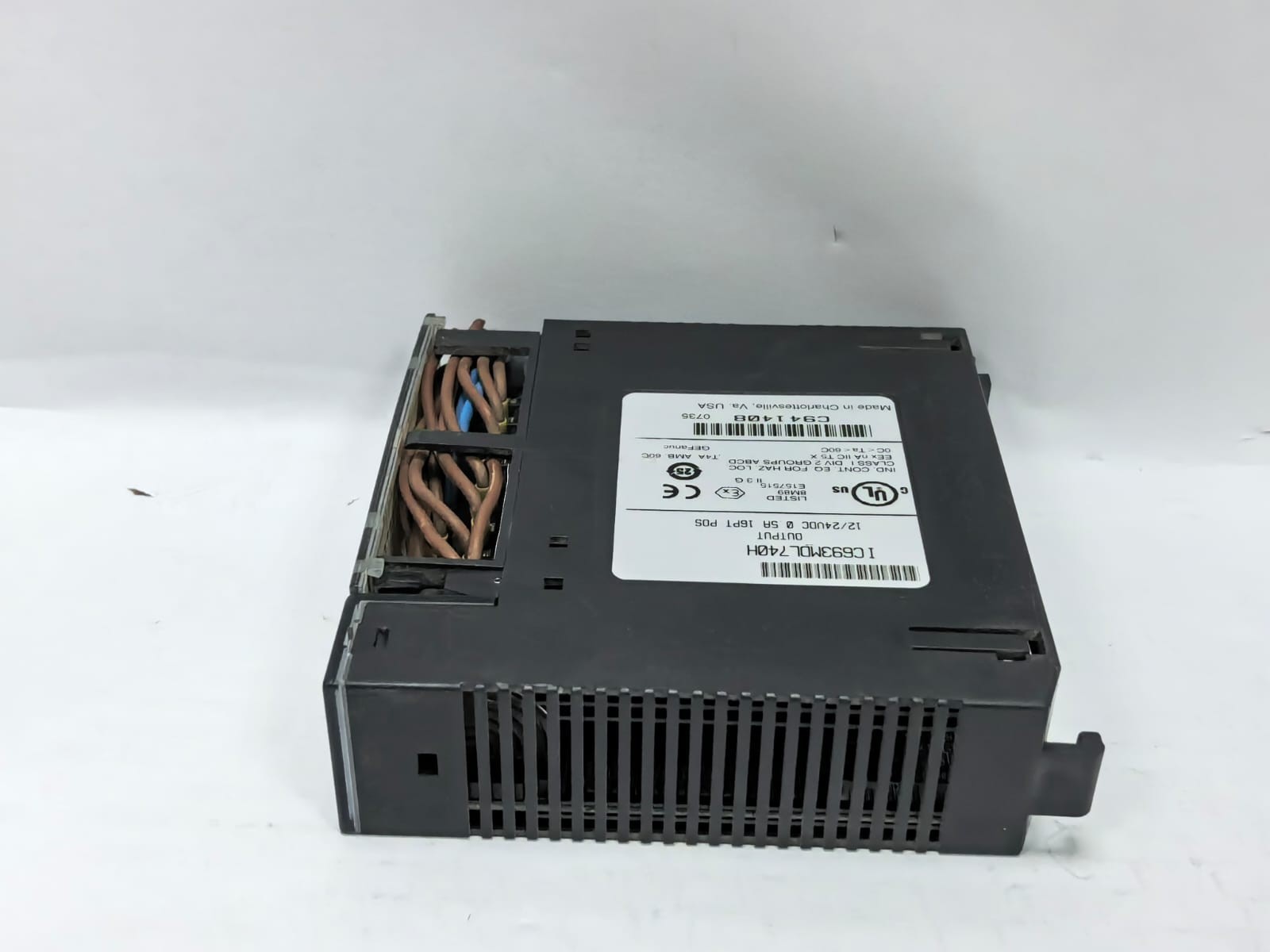 GE Fanuc IC693MDL740H GE FANUC IC693MDL740H 16PT OUTPUT MODULE 12/24VDC 9