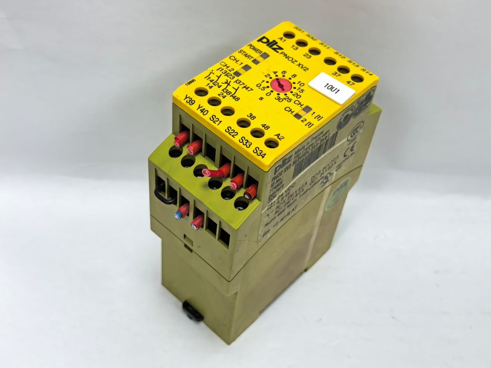 Pilz PNOZ XV2 30/24VDC 2N/O 2/O T PILZ PNOZ XV2 30/24VDC 2N/O 2/O T SAFETY RELAY 10