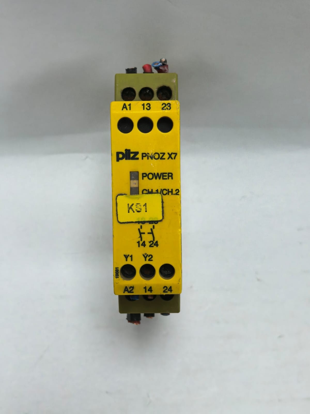 Pilz PNOZ X7 24VACDC 2N/O PILZ PNOZ X7 24VACDC 2N/O SAFETY RELAY 1