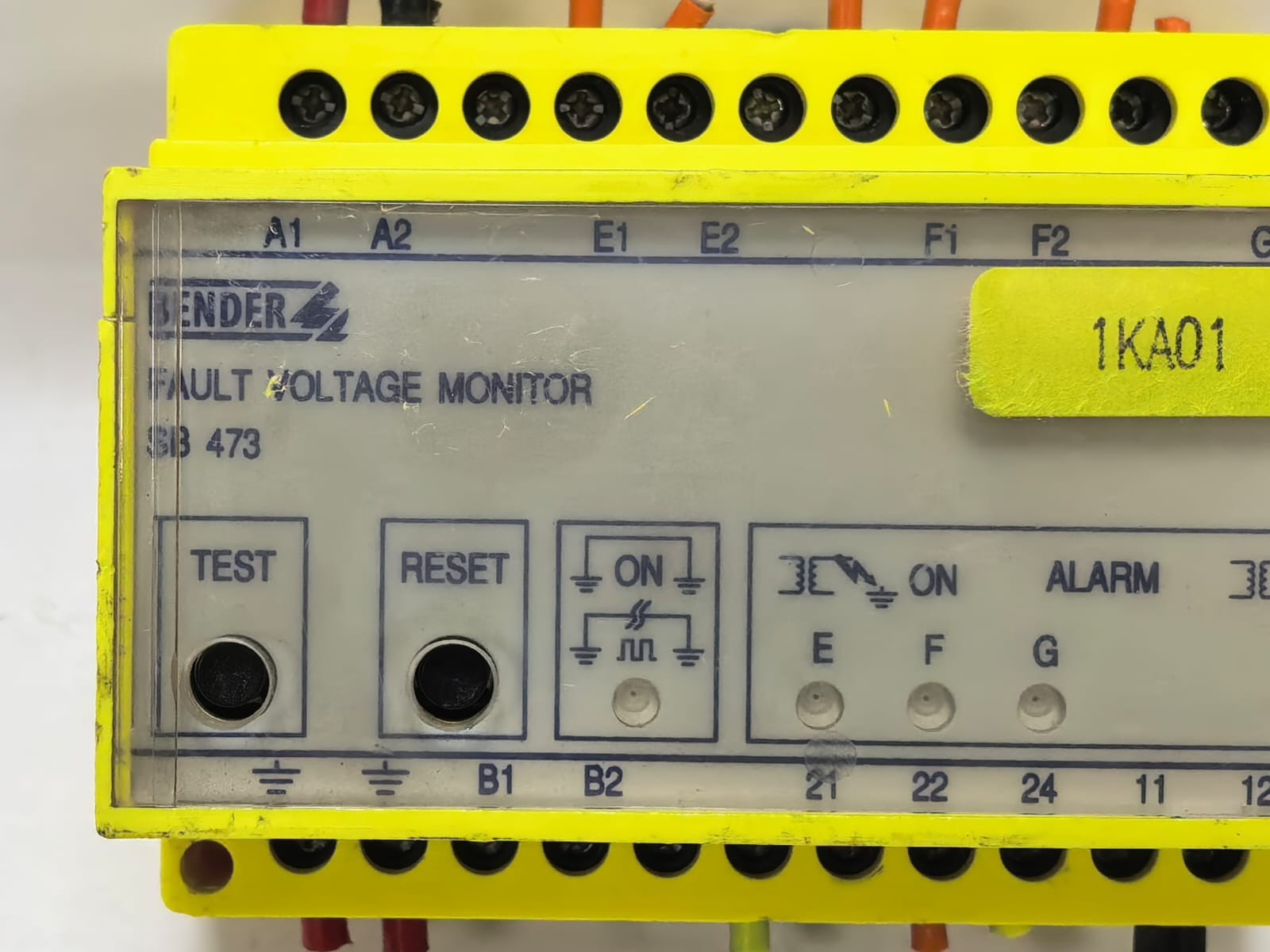 Bender SB473-35 BENDER SB 473 FAULT VOLTAGE MONITOR SB473-35 2