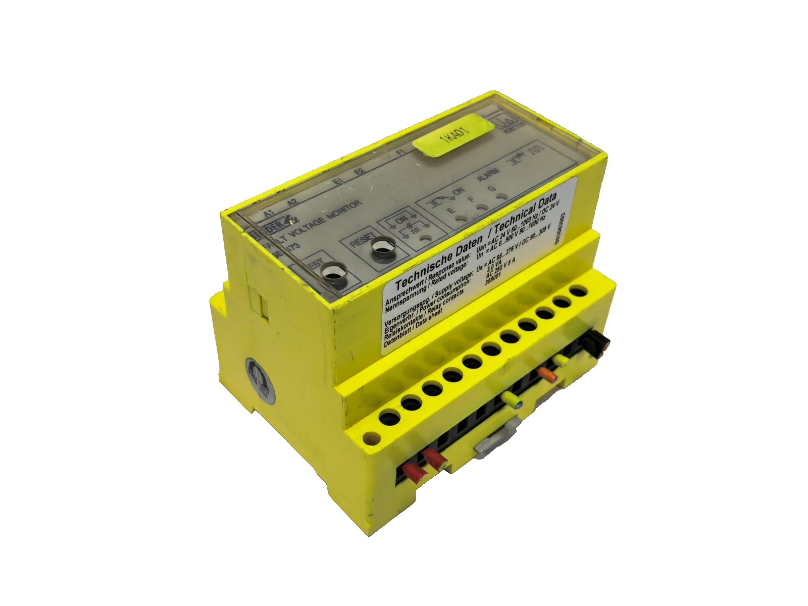 Bender SB473-35 BENDER SB 473 FAULT VOLTAGE MONITOR SB473-35 10