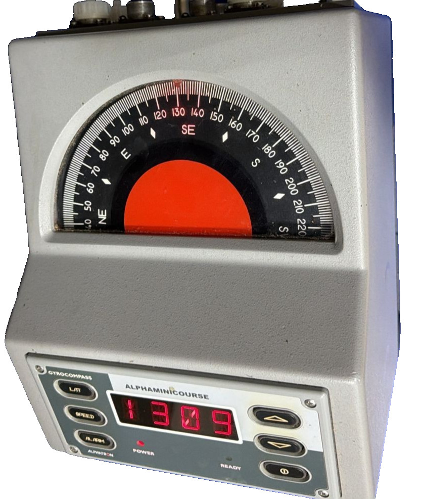 ALPHATRON ALPHA MINICOURSE GYRO COMPASS ALPHATRON ALPHA MINICOURSE GYRO COMPASS 0098-18 1
