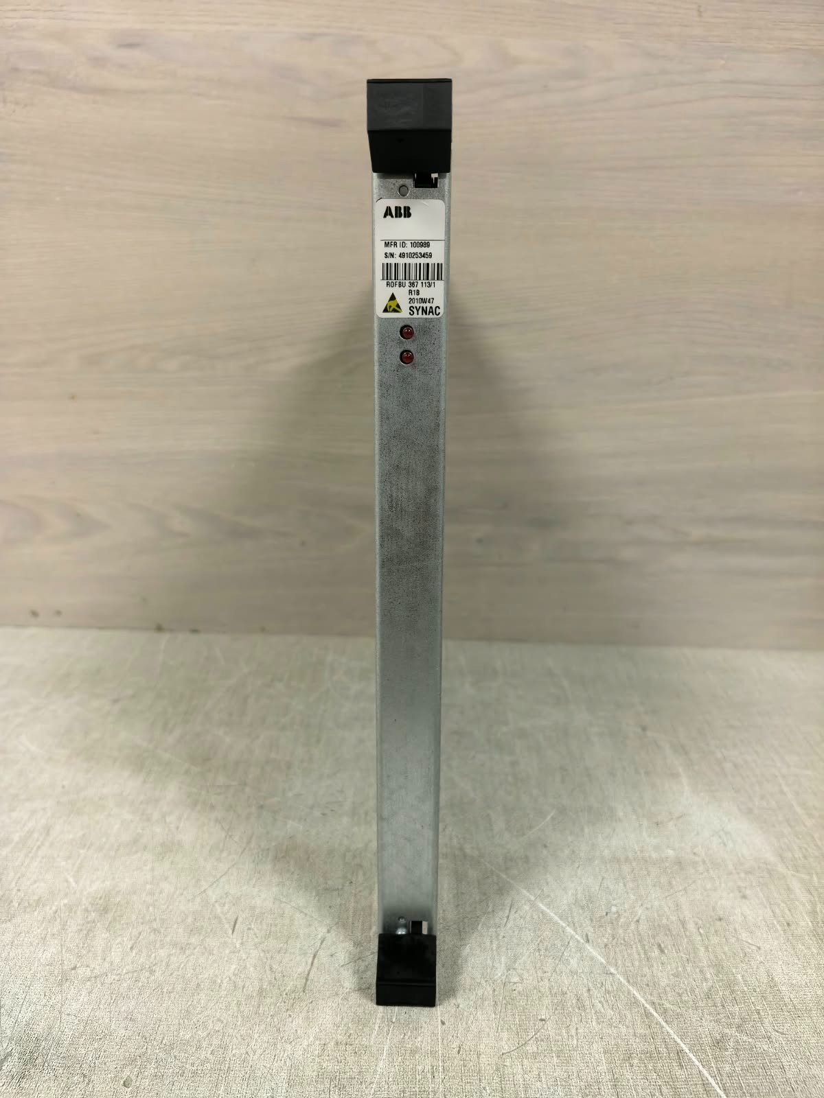 ABB ROFBU 367 113/1 R1B 2010W47 100989 ABB SYNAC ROFBU 367 113/1 R1B 2010W47 100989 MOTHER BOARD 1