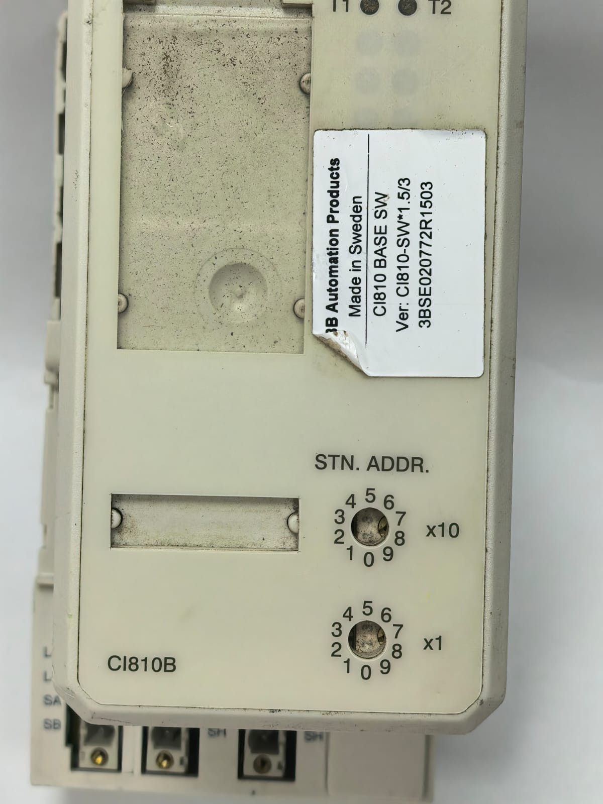 ABB 3BSE020520R1 ABB CI810B FIELDBUS COMMUNICATION INTERFACE 3BSE020520R1 PR.J 2