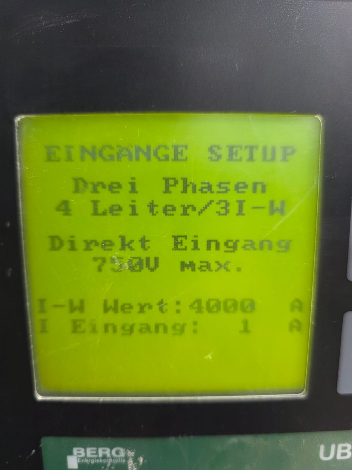 BERG UBN3100 EU S ALZBDEA563X2XXA BERG UBN 3100 UBN3100 EU S ALZBDEA563X2XXA NETWORK MONITORING UNIT 1