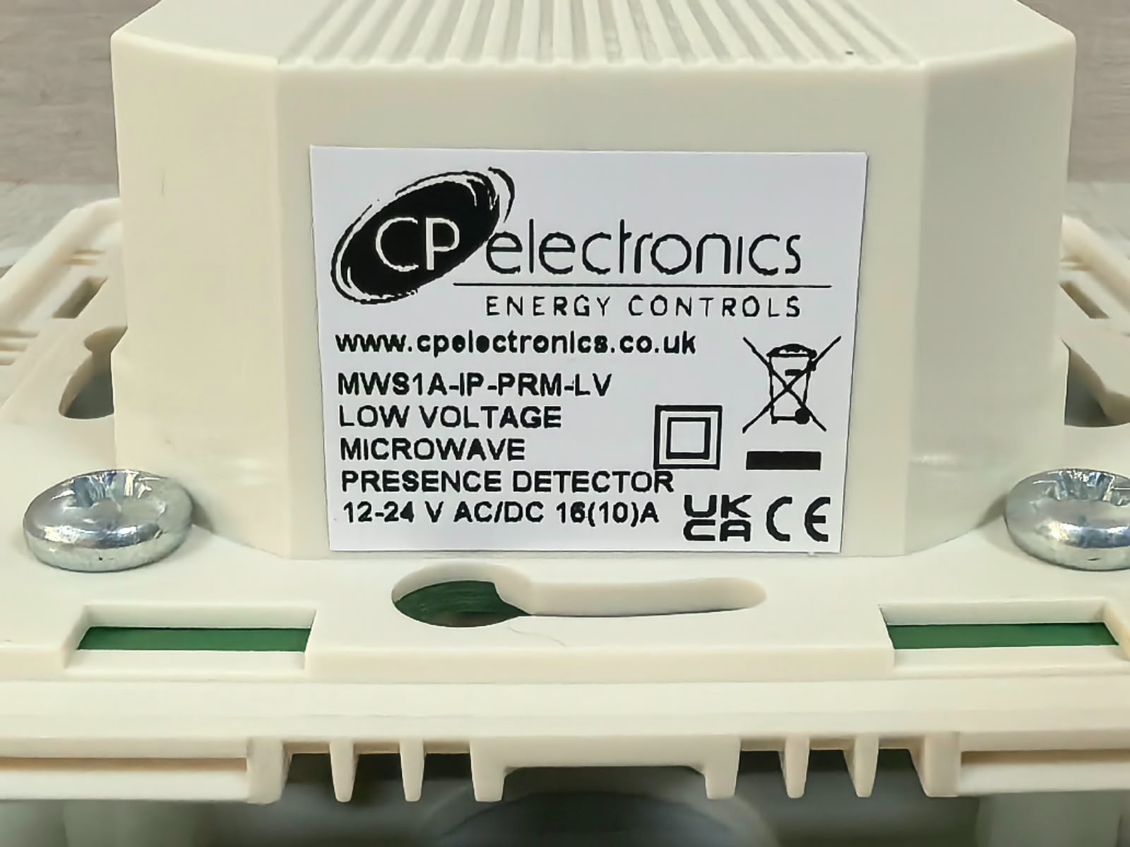 CP ELECTRONICS MWS1A-IP-PRM-LV CP ELECTRONICS MWS1A-IP-PRM-LV WEATHERPROOF MICROWAVE PRESENCE DETECTOR 7