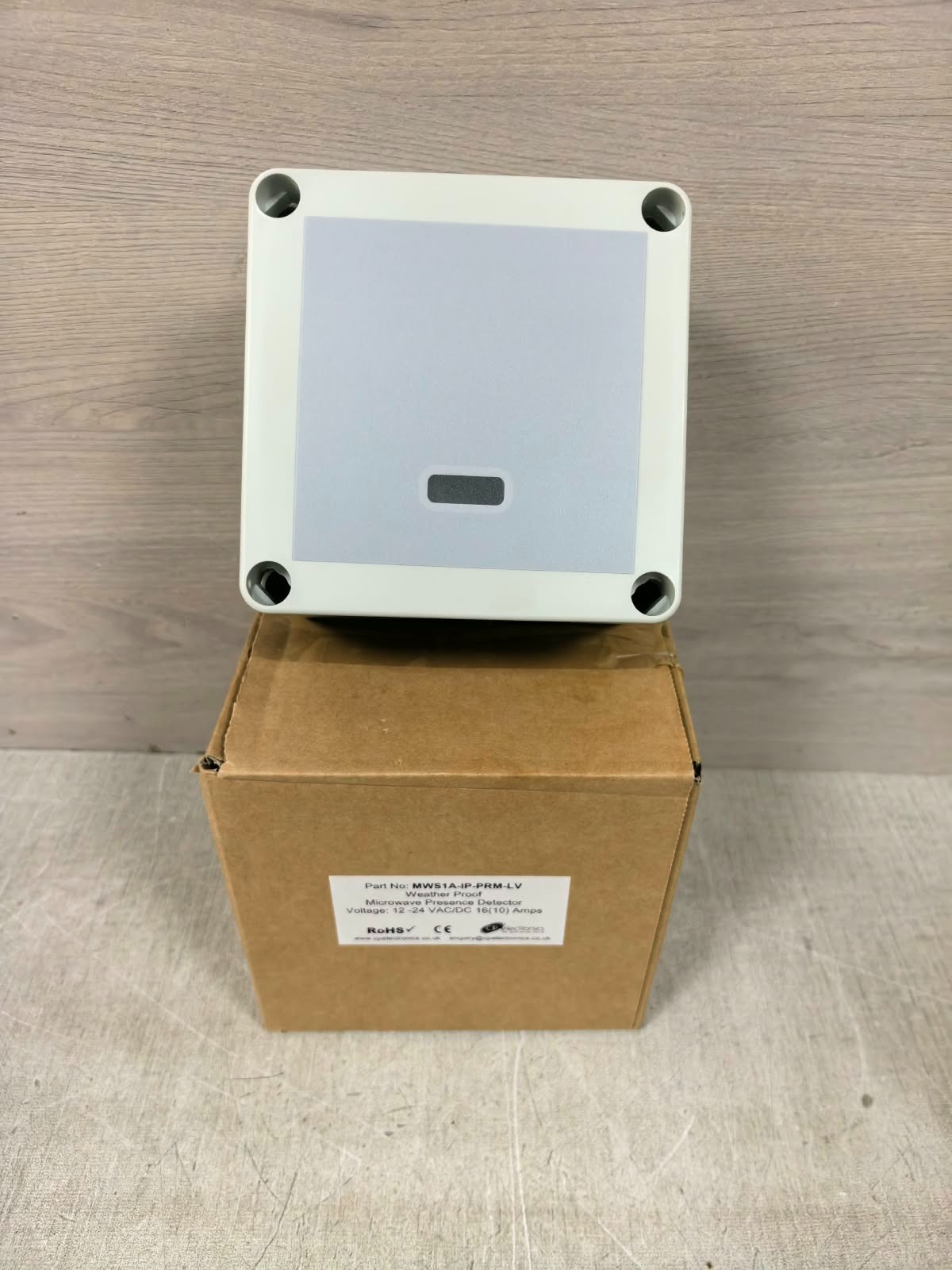 CP ELECTRONICS MWS1A-IP-PRM-LV CP ELECTRONICS MWS1A-IP-PRM-LV WEATHERPROOF MICROWAVE PRESENCE DETECTOR 1