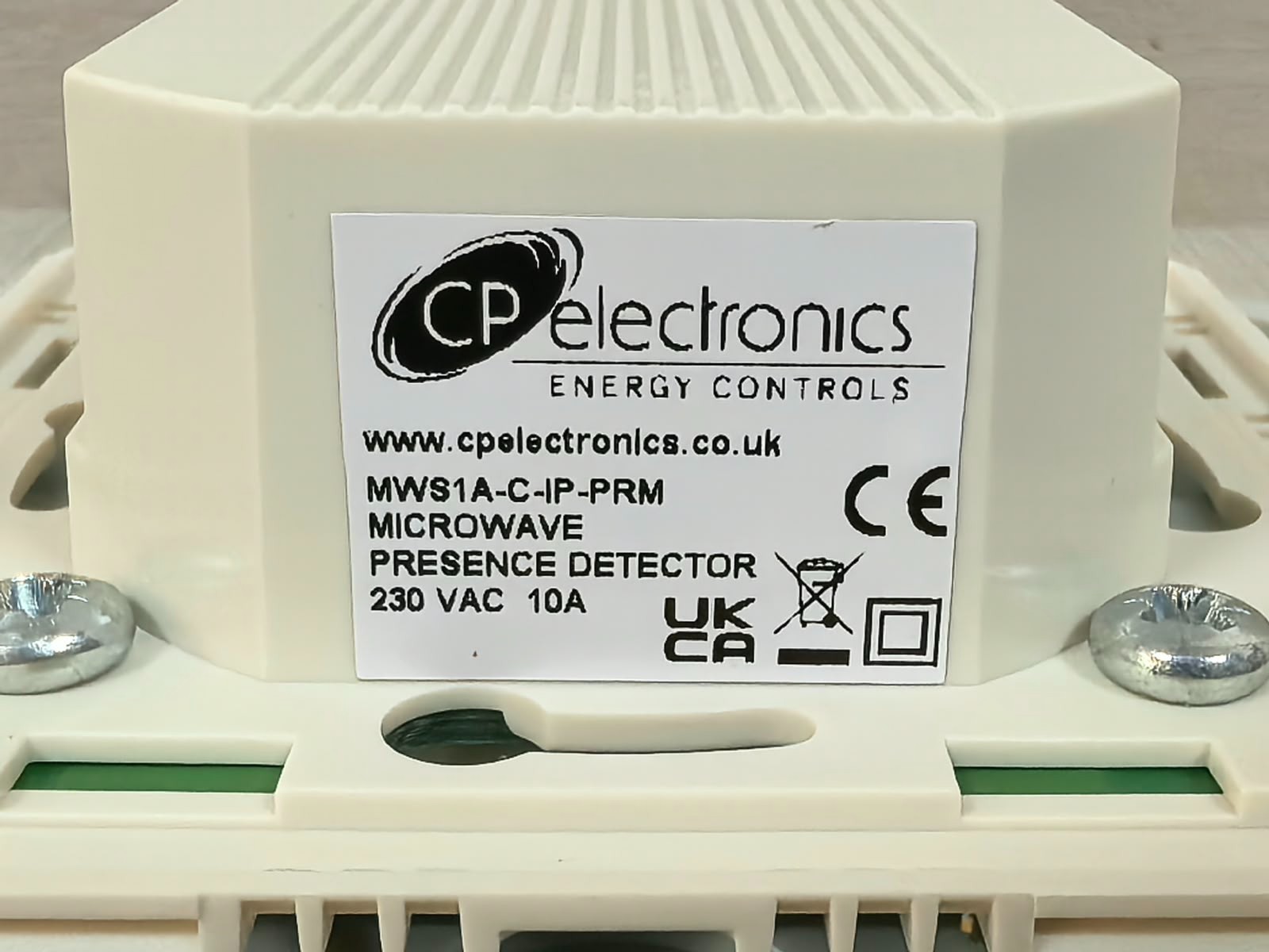 CP ELECTRONICS MWS1A-C-IP-PRM CP ELECTRONICS MWS1A-C-IP-PRM WEATHERPROOF MICROWAVE PRESENCE DETECTOR 5