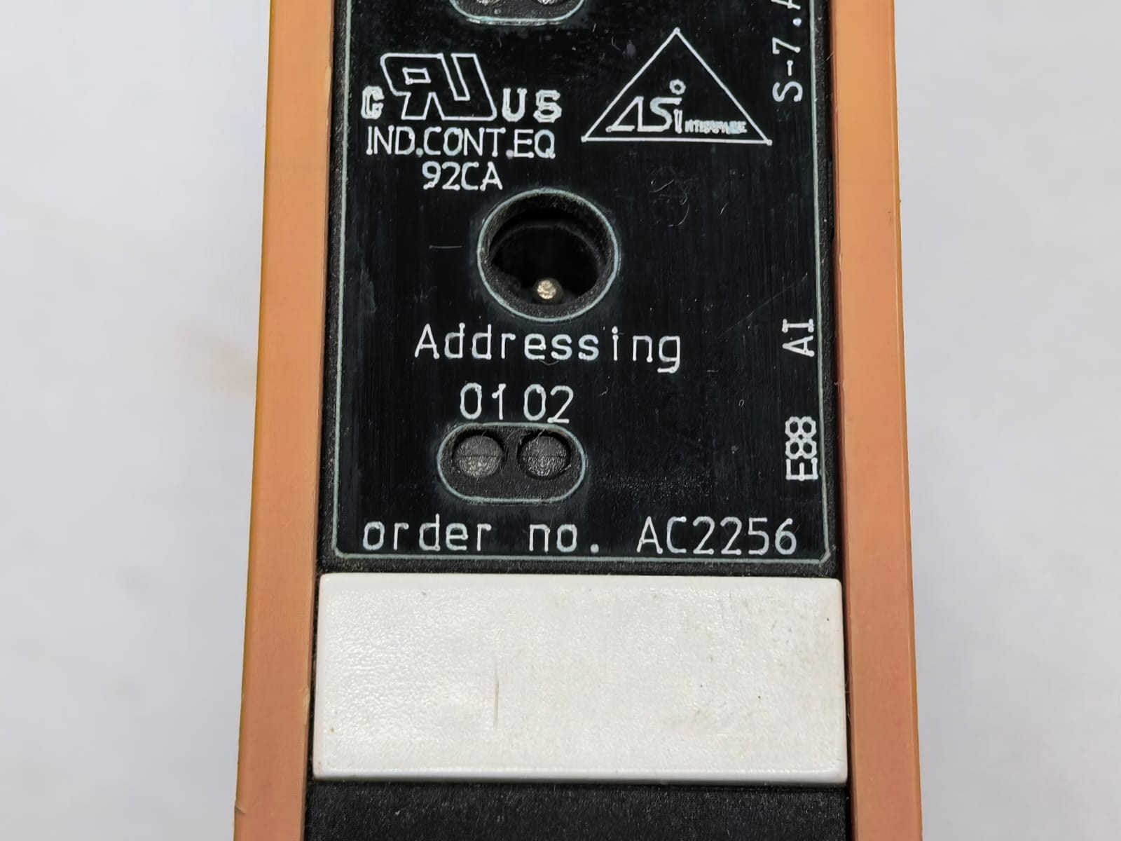 ifm AC2256 IFM AC2258 WITH IFM AC2256 AS-INTERFACE CONTROL MODULE 3