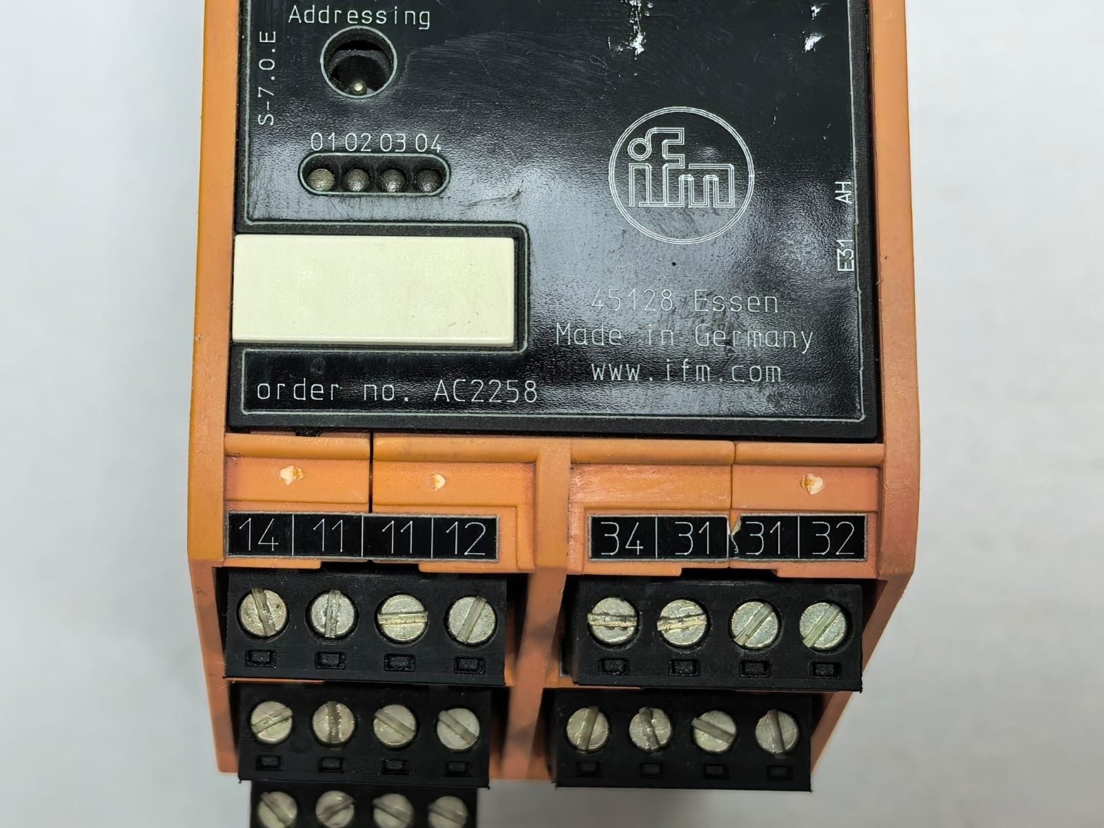 ifm AC2256 IFM AC2258 WITH IFM AC2256 AS-INTERFACE CONTROL MODULE 4