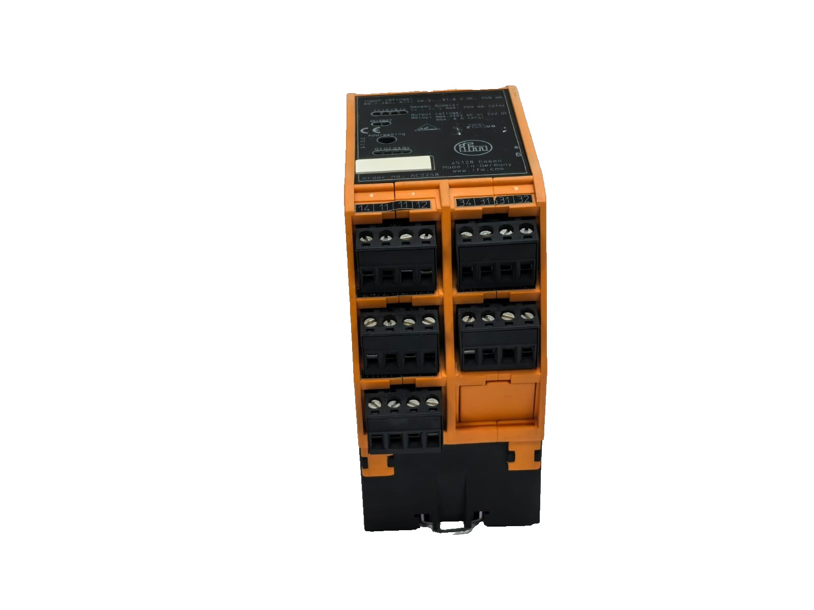 ifm AC2256 IFM AC2258 WITH IFM AC2256 AS-INTERFACE CONTROL MODULE 8
