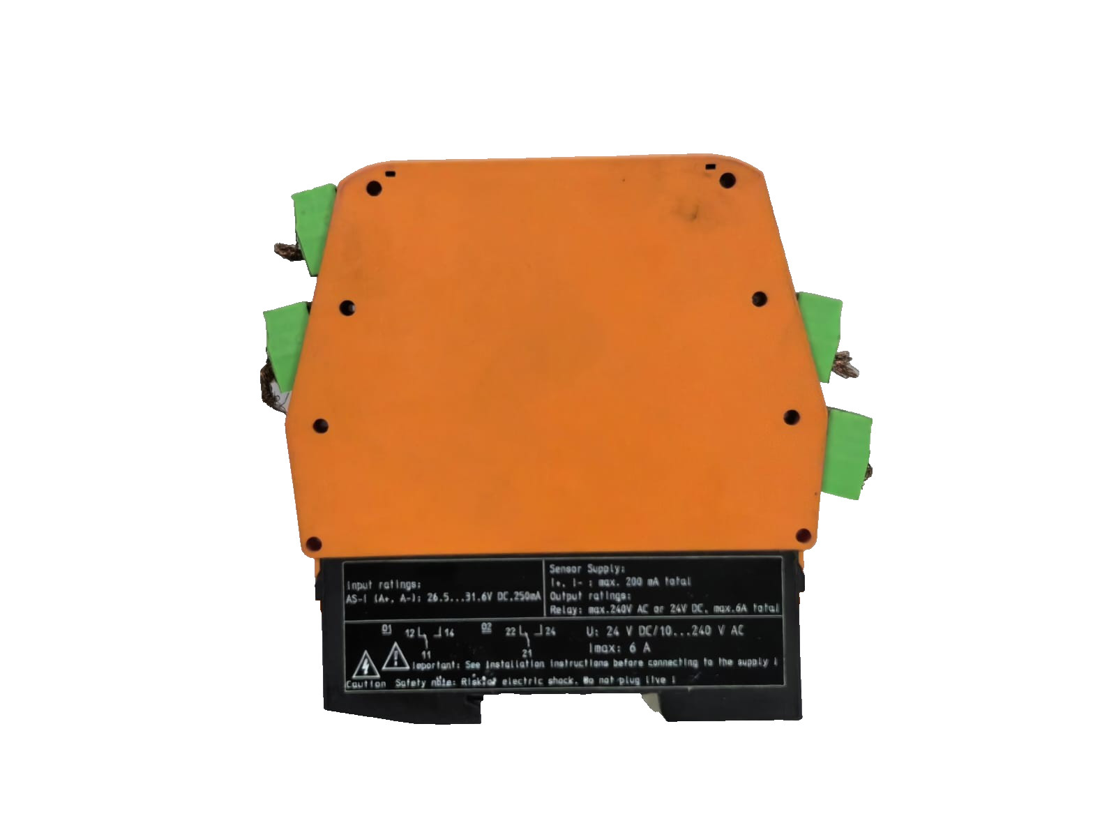ifm AC2256 IFM AC2258 WITH IFM AC2256 AS-INTERFACE CONTROL MODULE 10