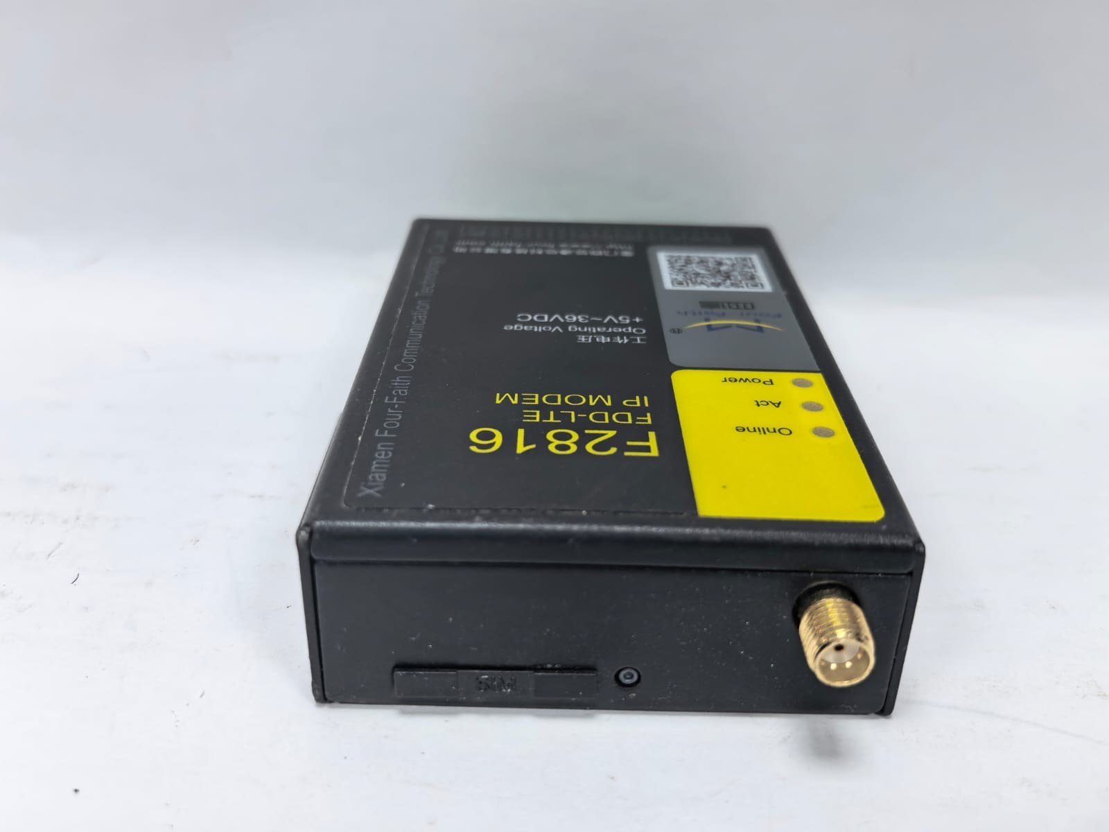 XIAMEN FOUR-FAITH COMMUNICATION TECHNOLOGY F2816 F2816 FDD-LTE IP MODEM XIAMEN FOUR-FAITH COMMUNICATION TECHNOLOGY 5