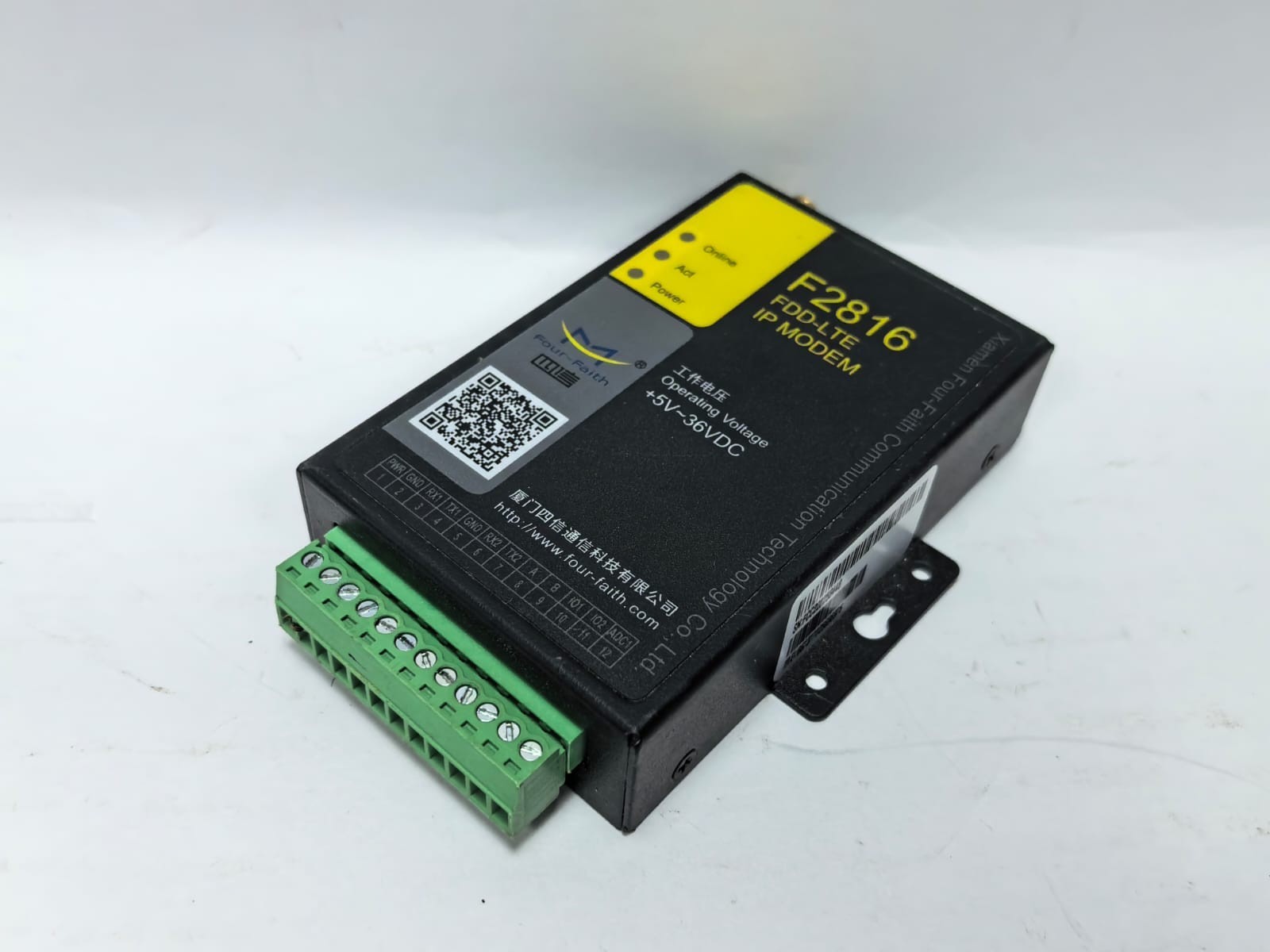 XIAMEN FOUR-FAITH COMMUNICATION TECHNOLOGY F2816 F2816 FDD-LTE IP MODEM XIAMEN FOUR-FAITH COMMUNICATION TECHNOLOGY 8