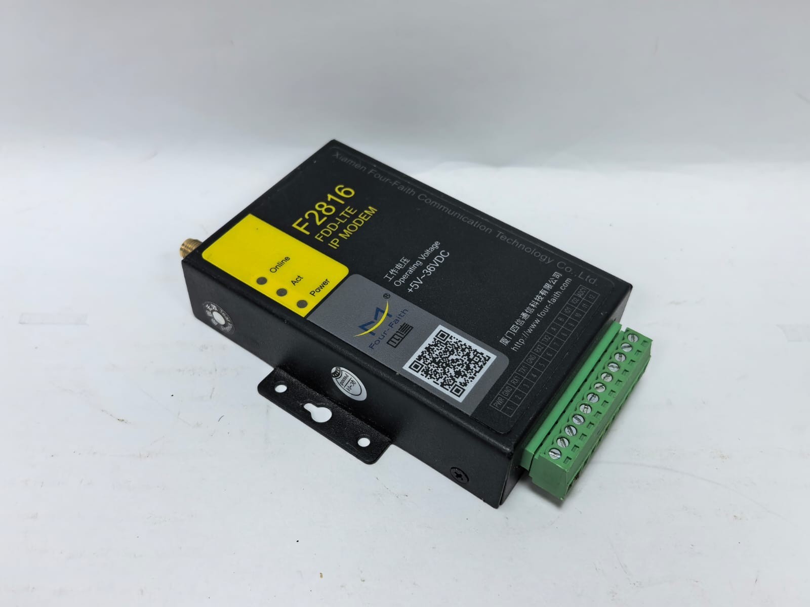 XIAMEN FOUR-FAITH COMMUNICATION TECHNOLOGY F2816 F2816 FDD-LTE IP MODEM XIAMEN FOUR-FAITH COMMUNICATION TECHNOLOGY 9