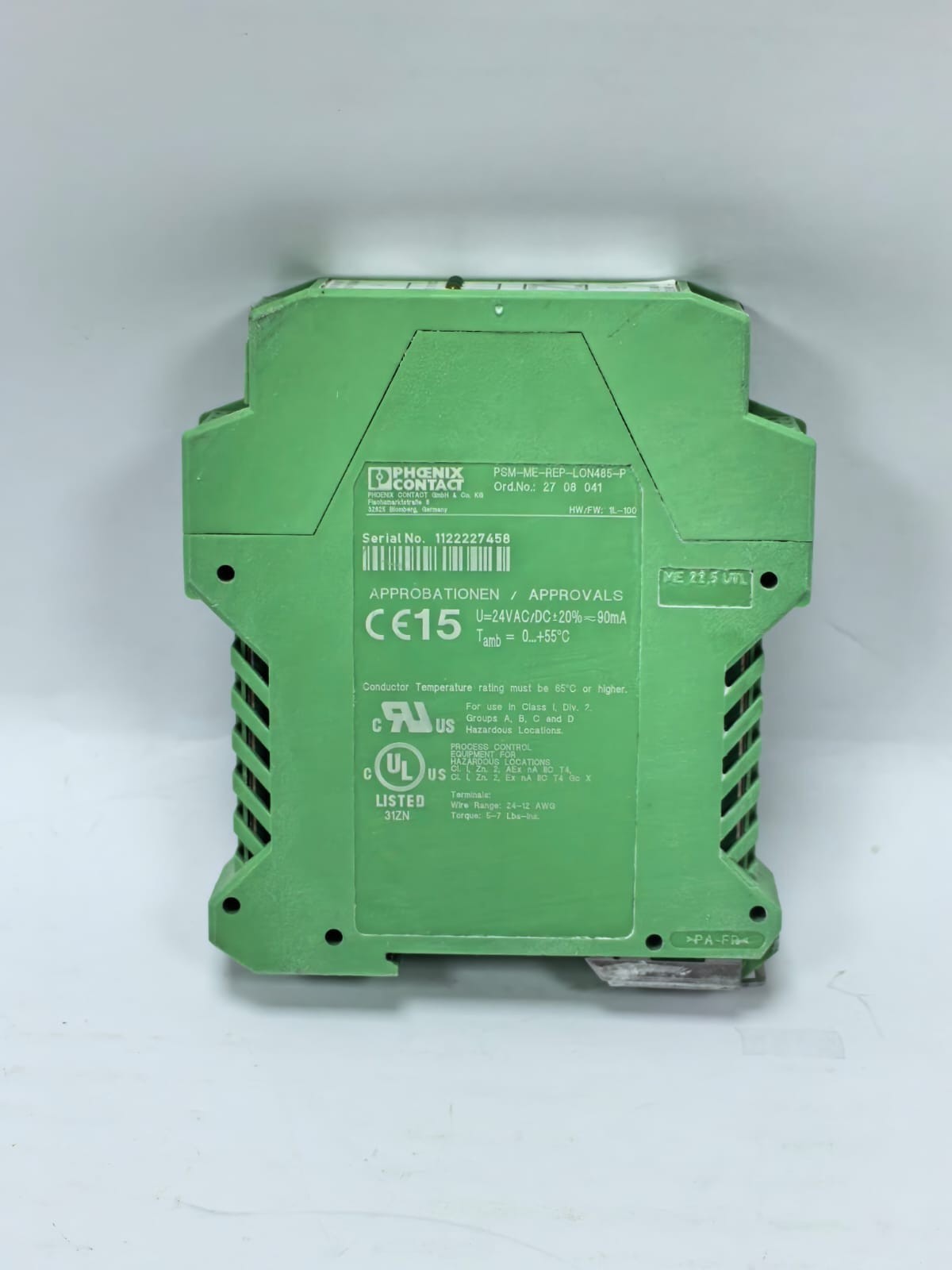 Phoenix Contact 27 08 041 PHOENIX CONTACT PSM-ME-REP-LON485-P REPEATER 27 08 041 6