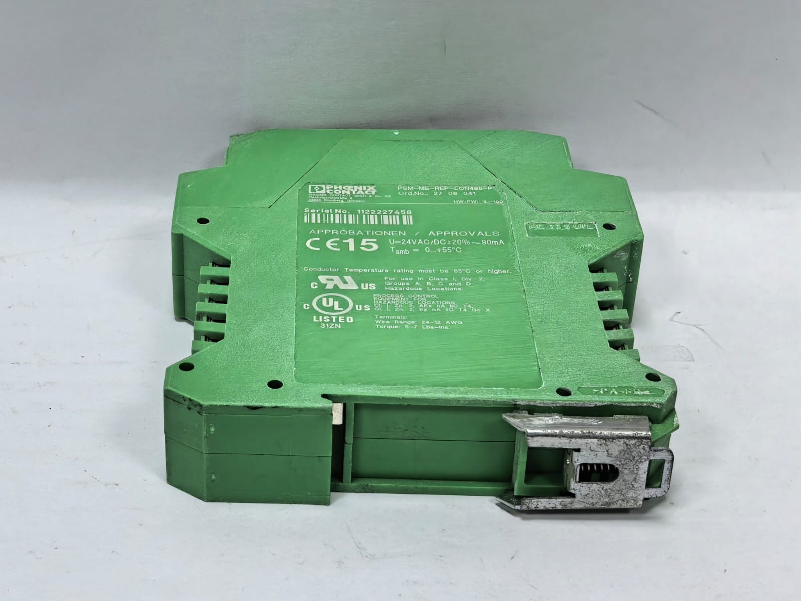 Phoenix Contact 27 08 041 PHOENIX CONTACT PSM-ME-REP-LON485-P REPEATER 27 08 041 9